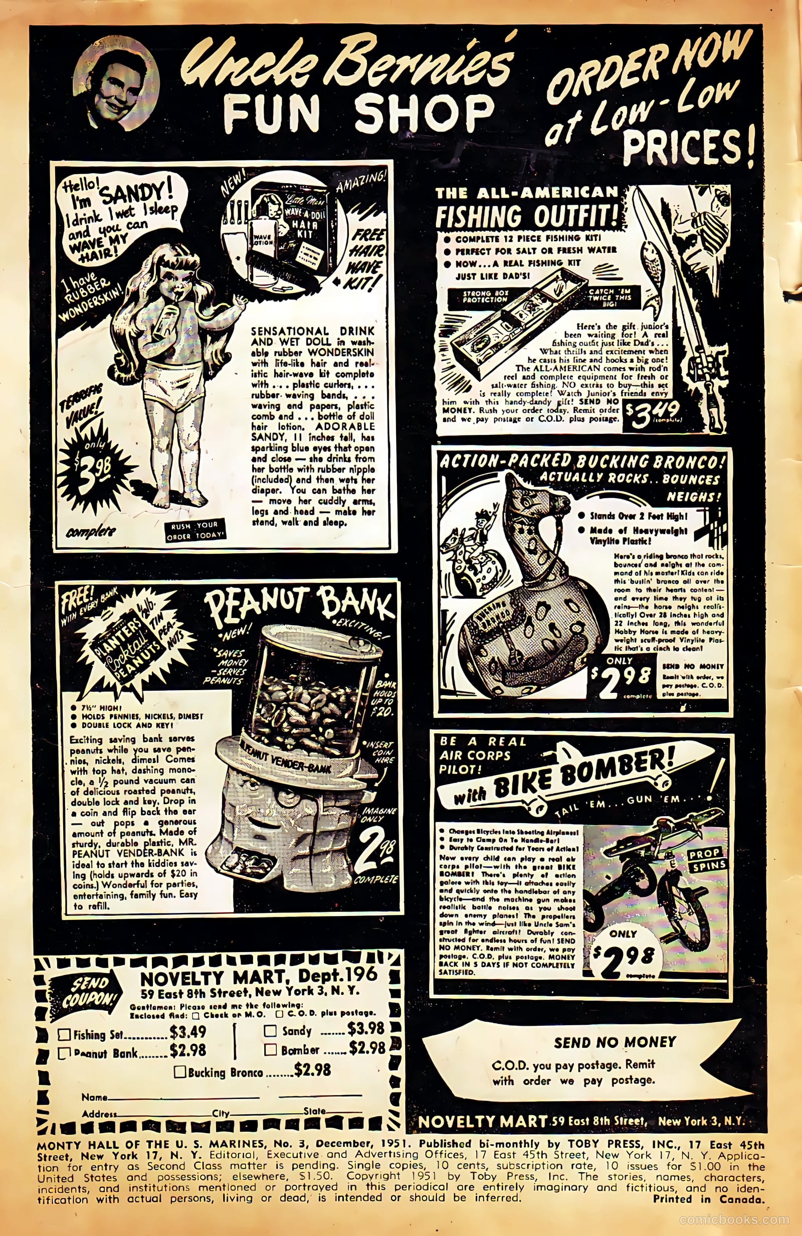 Monty Hall of the U.S. Marines #3 (1951) — page 2