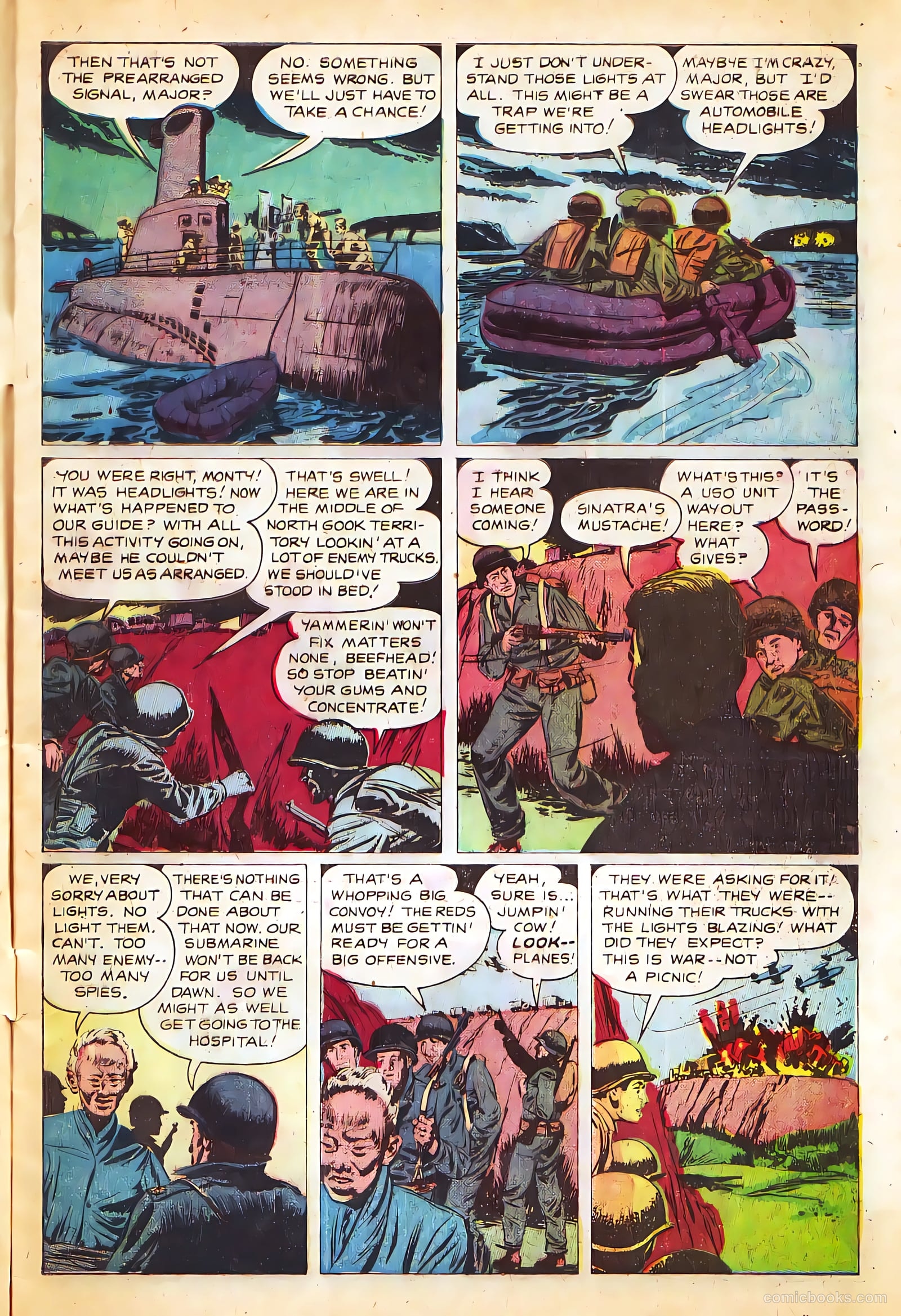 Monty Hall of the U.S. Marines #3 (1951) — page 5