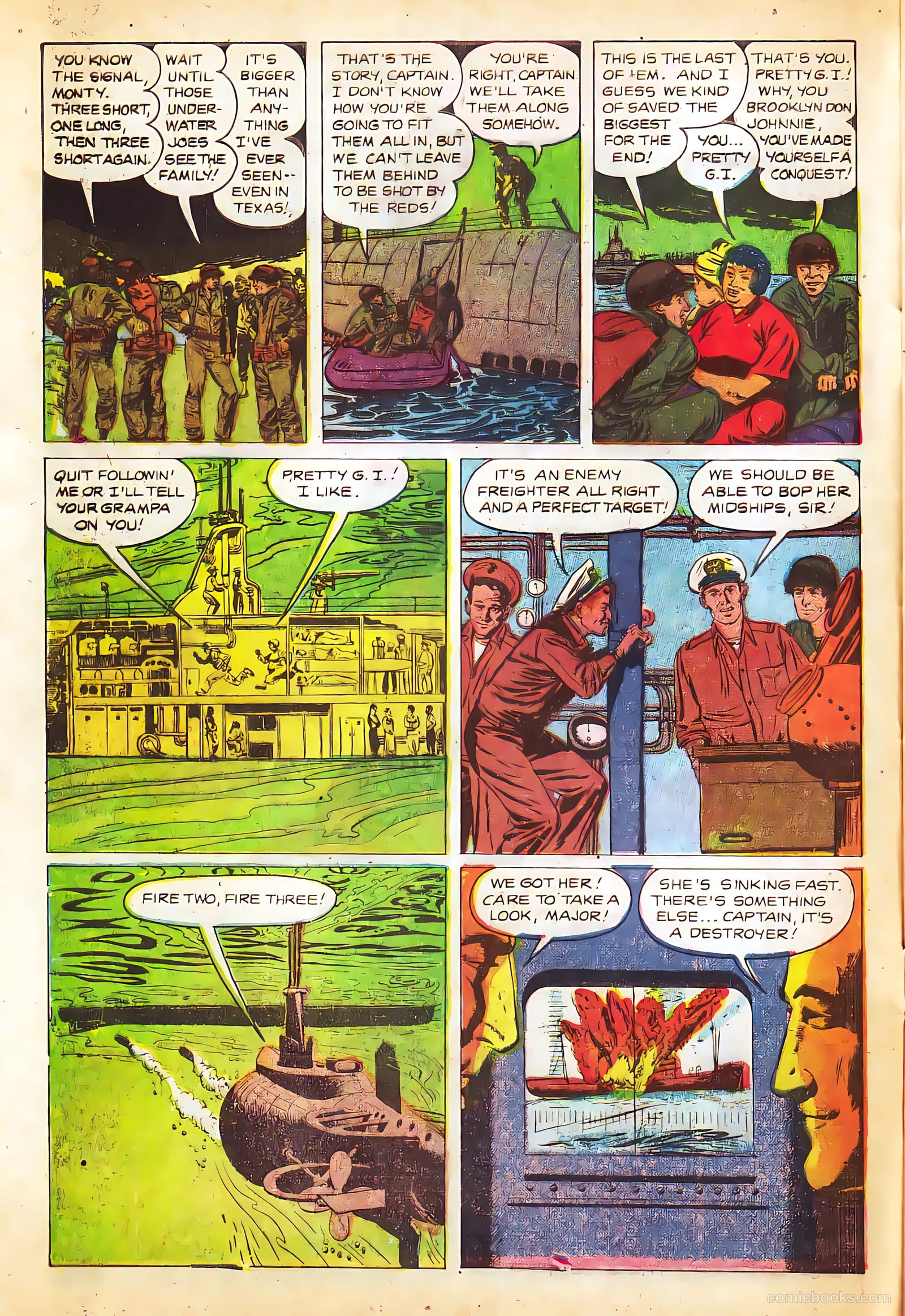 Monty Hall of the U.S. Marines #3 (1951) — page 8