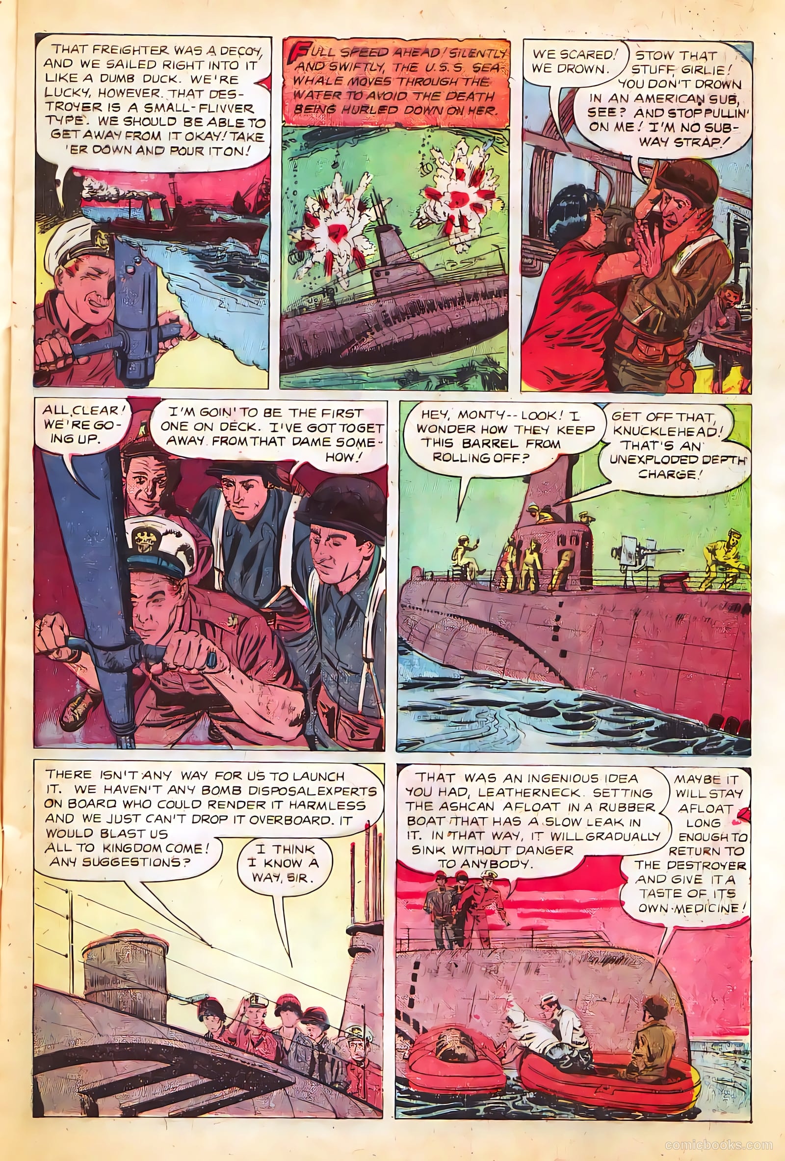 Monty Hall of the U.S. Marines #3 (1951) — page 9