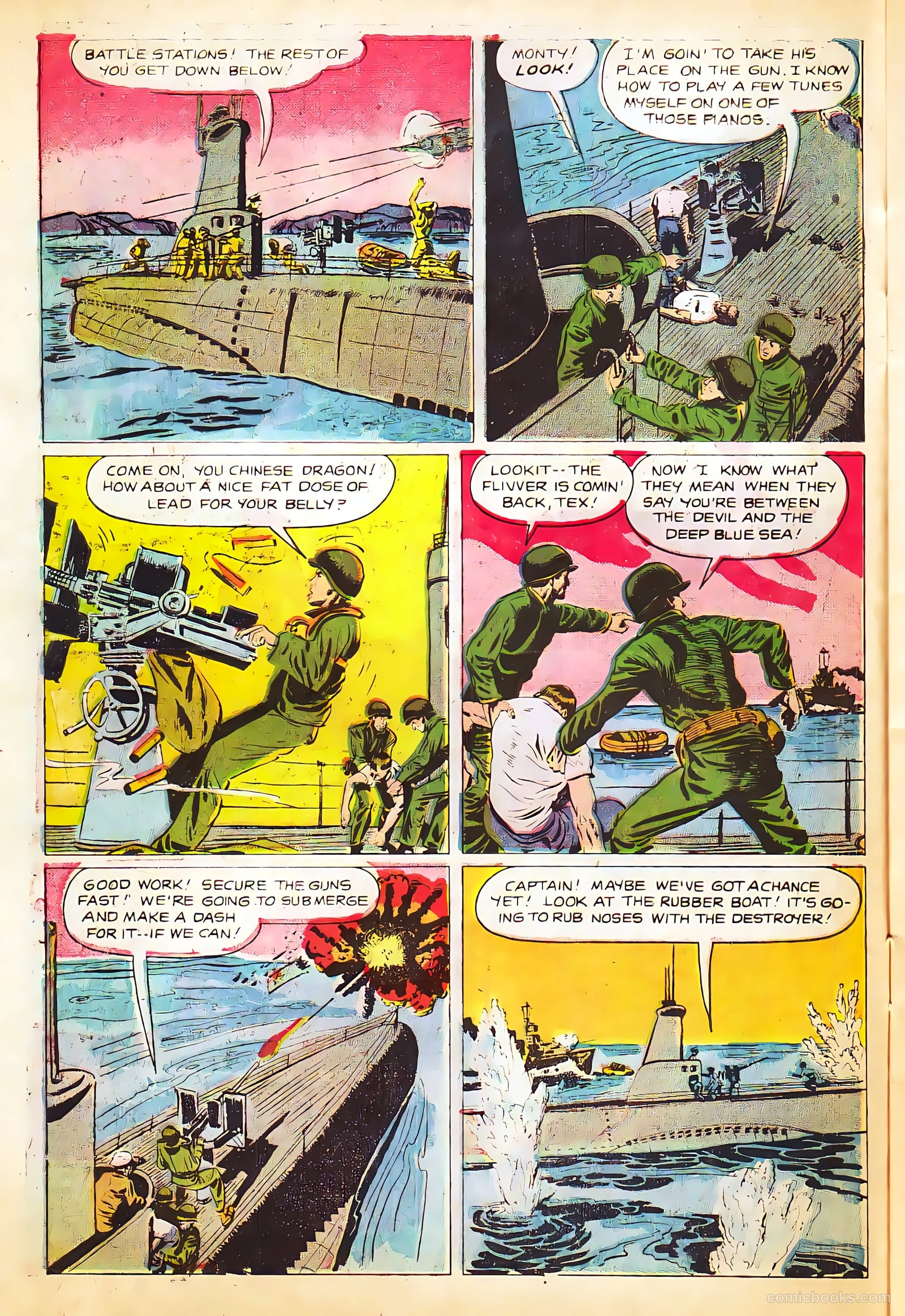 Monty Hall of the U.S. Marines #3 (1951) — page 10