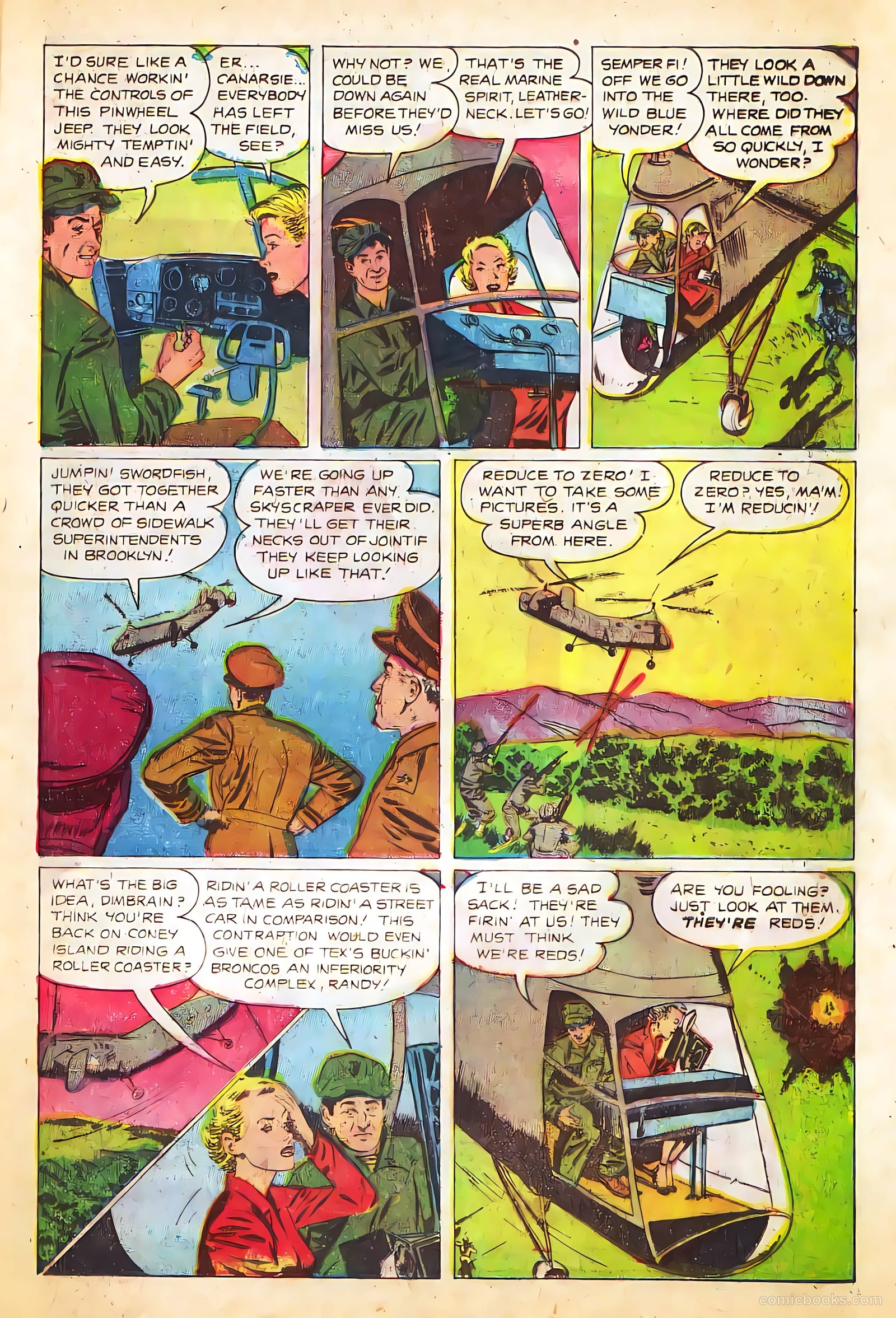 Monty Hall of the U.S. Marines #3 (1951) — page 13