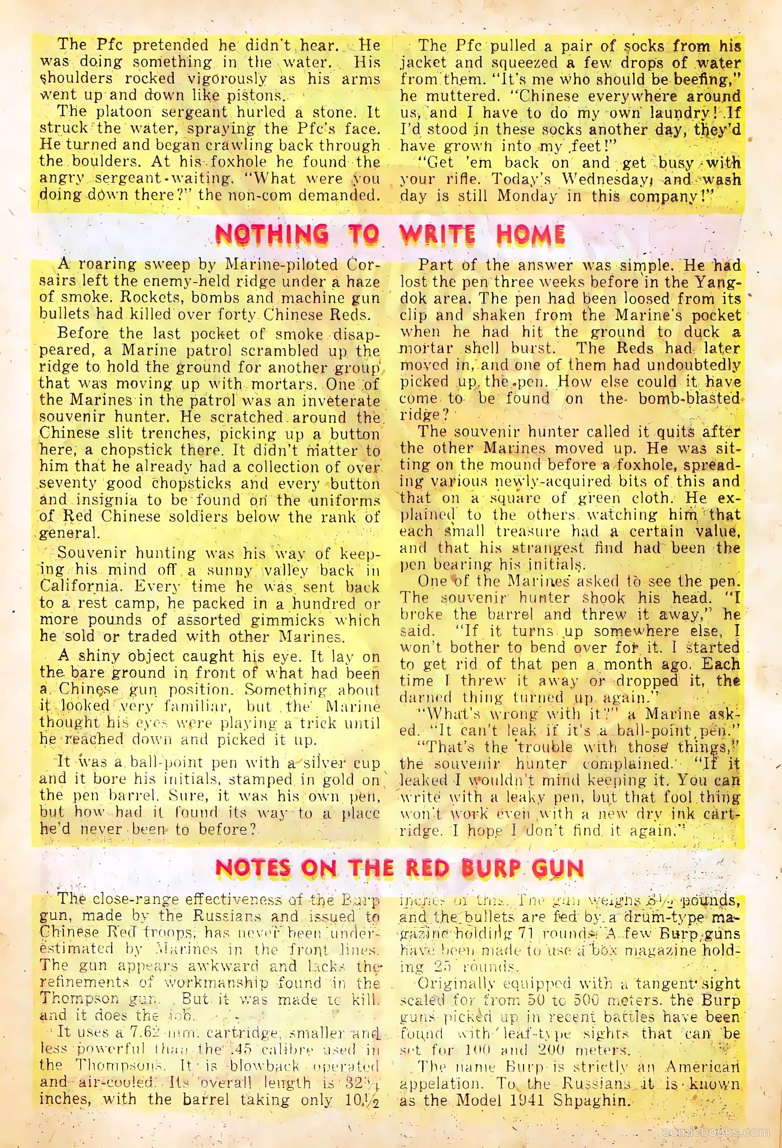 Monty Hall of the U.S. Marines #3 (1951) — page 17