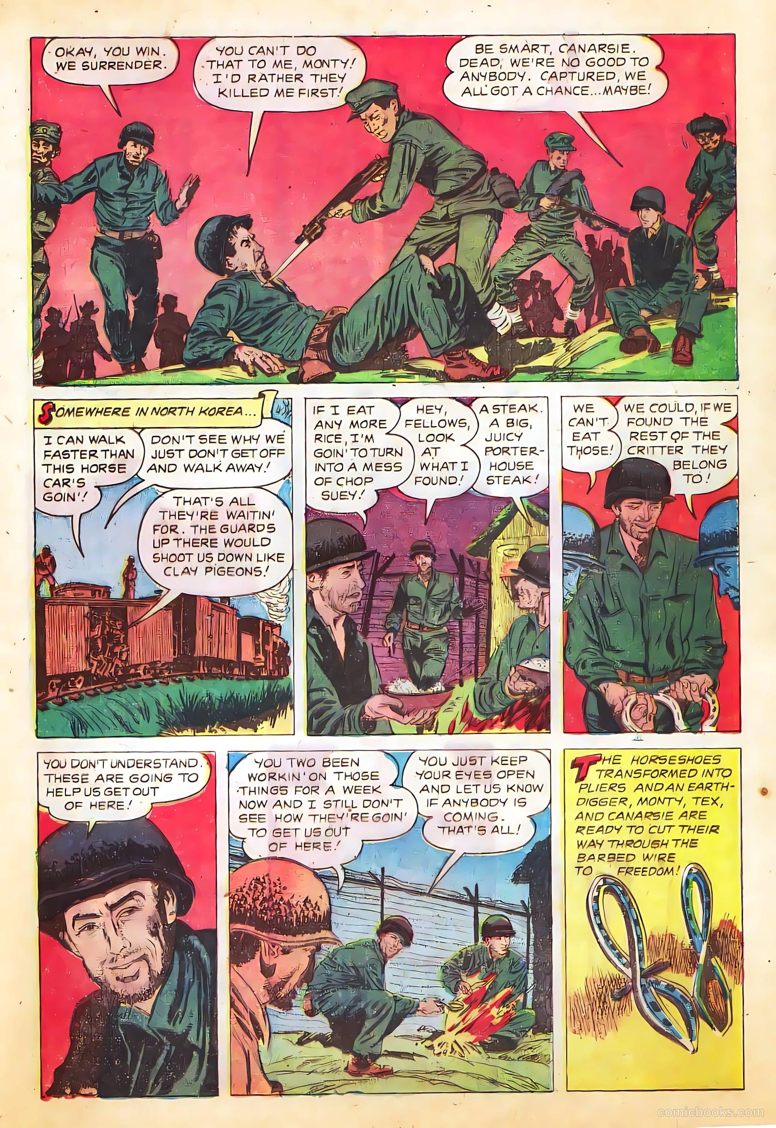 Monty Hall of the U.S. Marines #3 (1951) — page 21