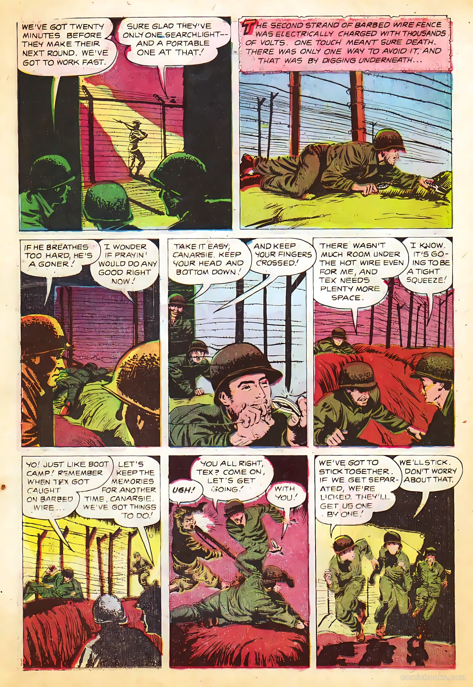 Monty Hall of the U.S. Marines #3 (1951) — page 22