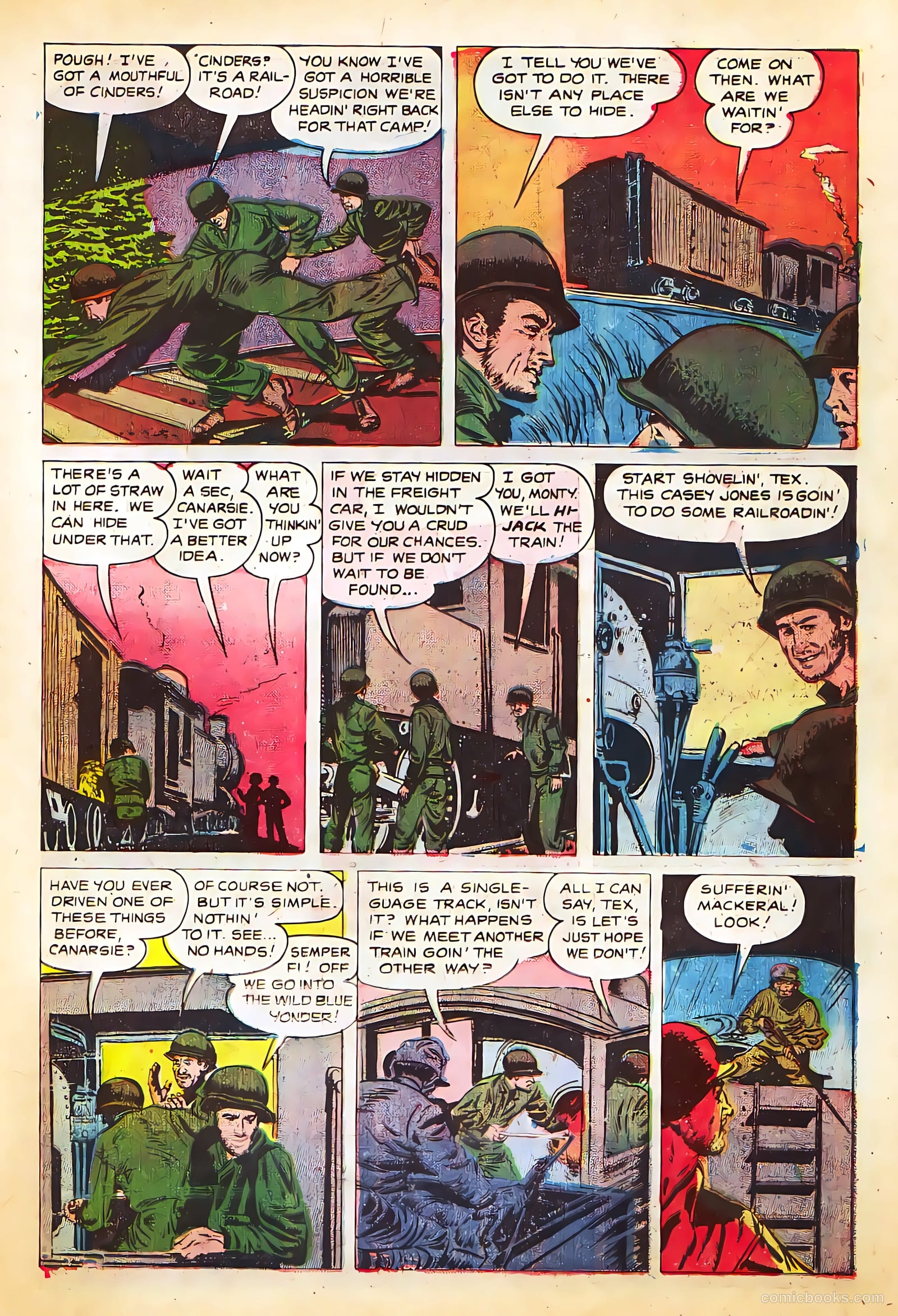 Monty Hall of the U.S. Marines #3 (1951) — page 23