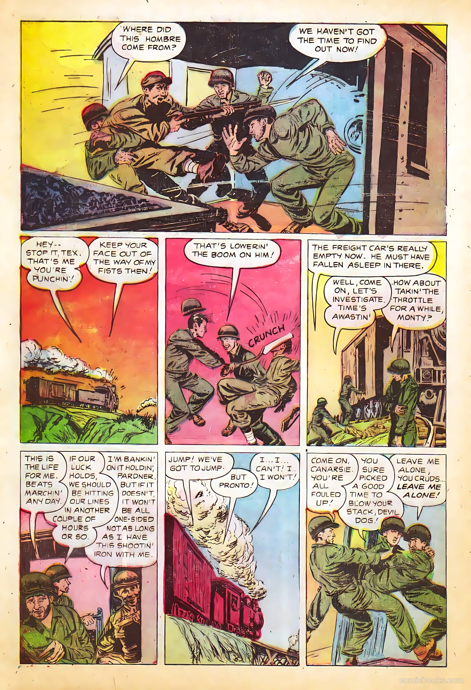 Monty Hall of the U.S. Marines #3 (1951) — page 24