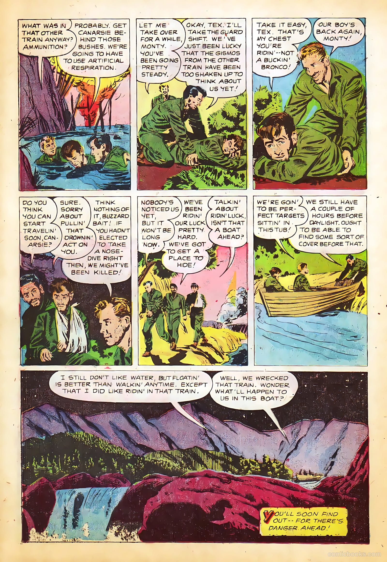 Monty Hall of the U.S. Marines #3 (1951) — page 26