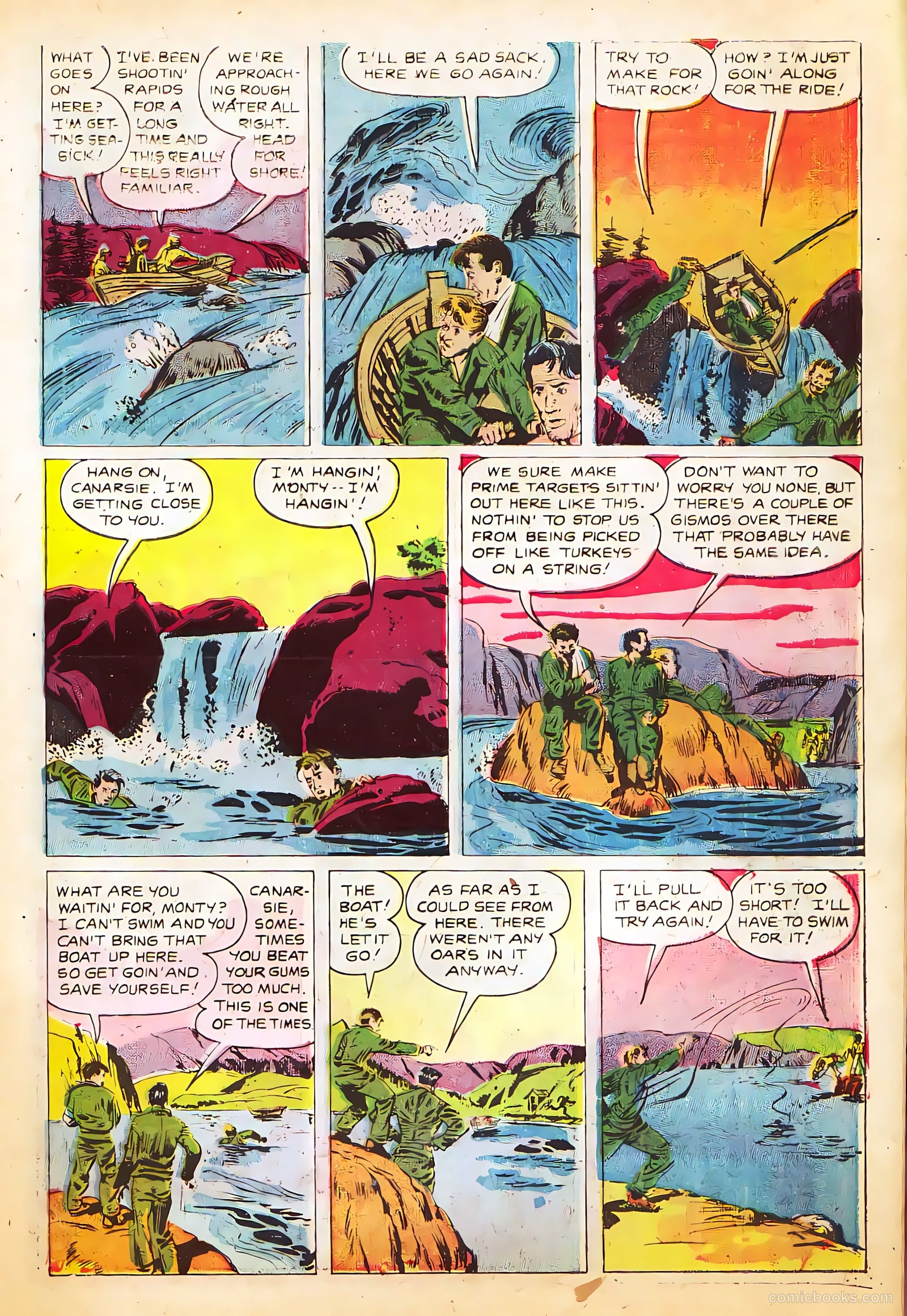 Monty Hall of the U.S. Marines #3 (1951) — page 27