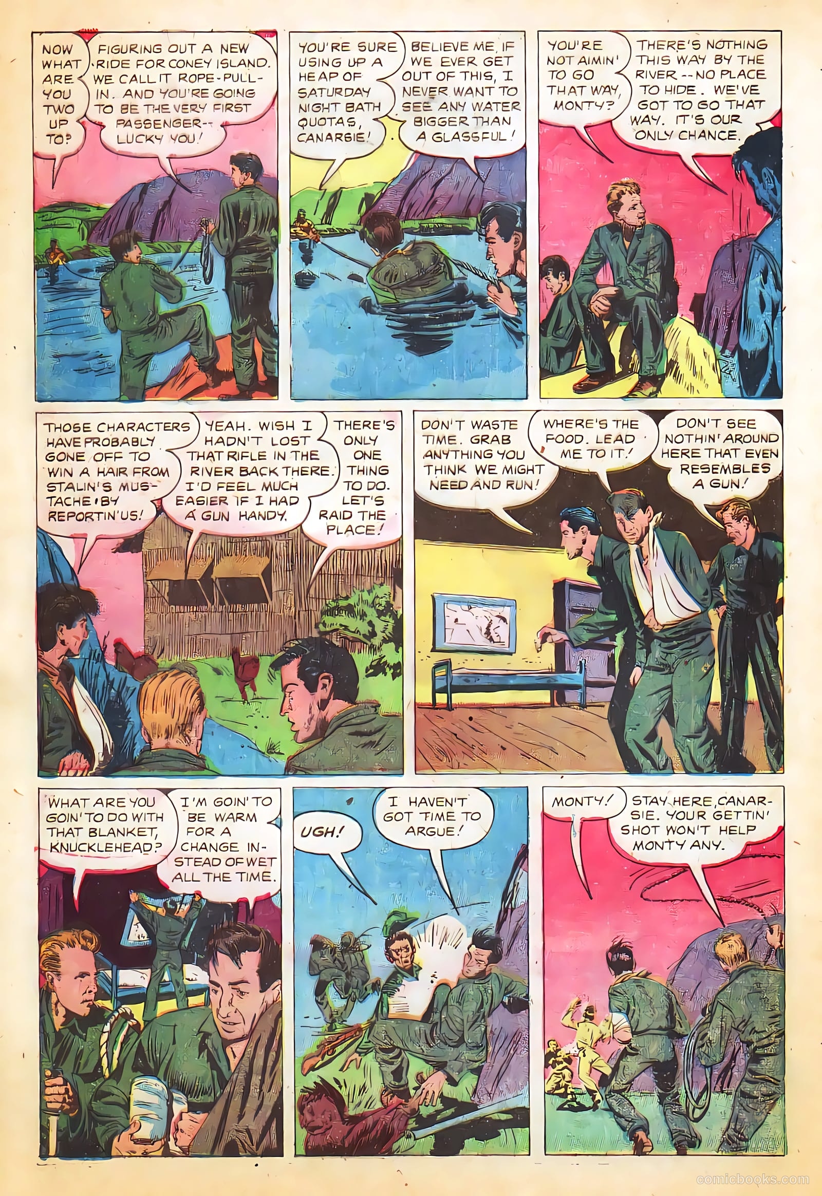 Monty Hall of the U.S. Marines #3 (1951) — page 28