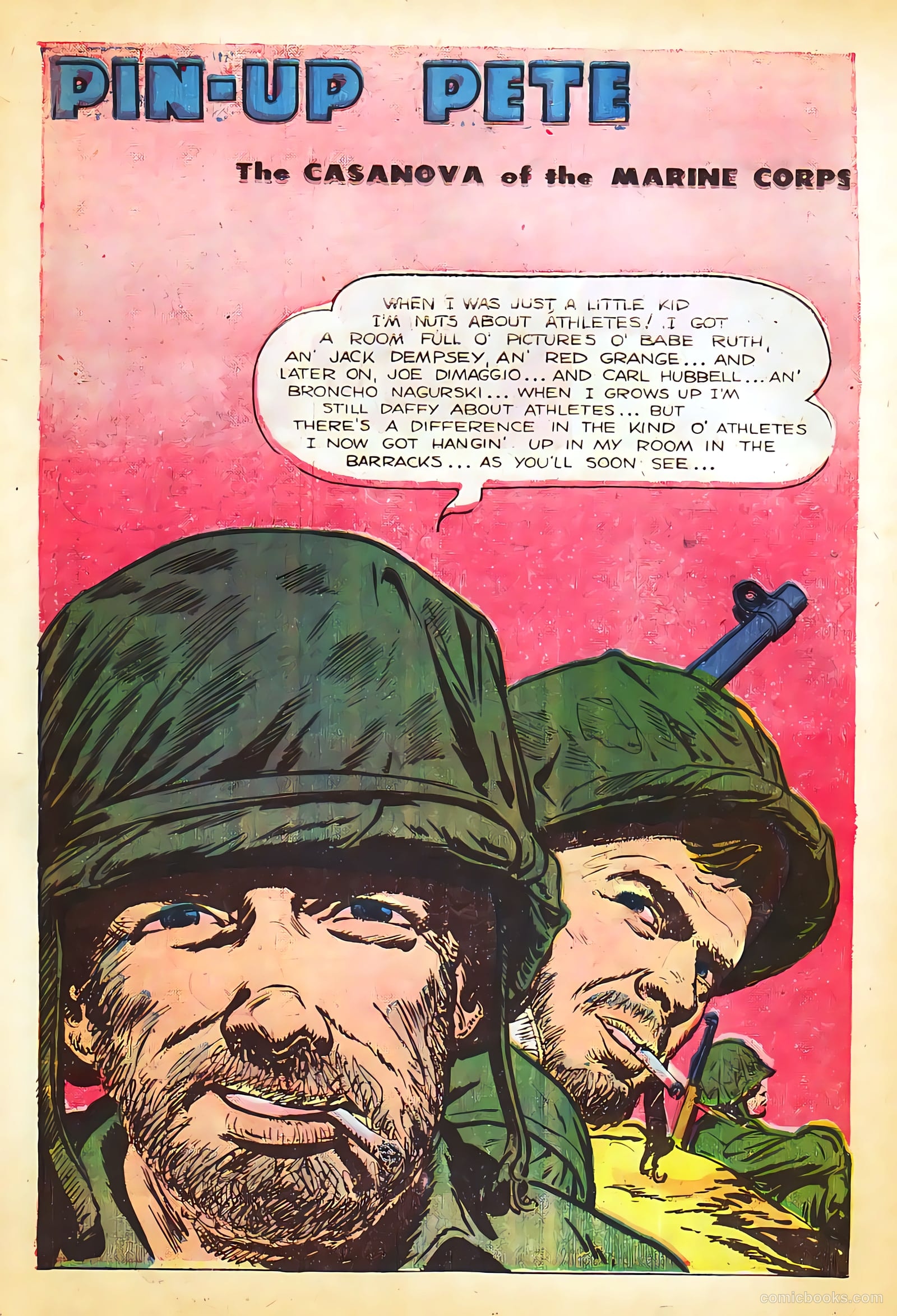 Monty Hall of the U.S. Marines #3 (1951) — page 30