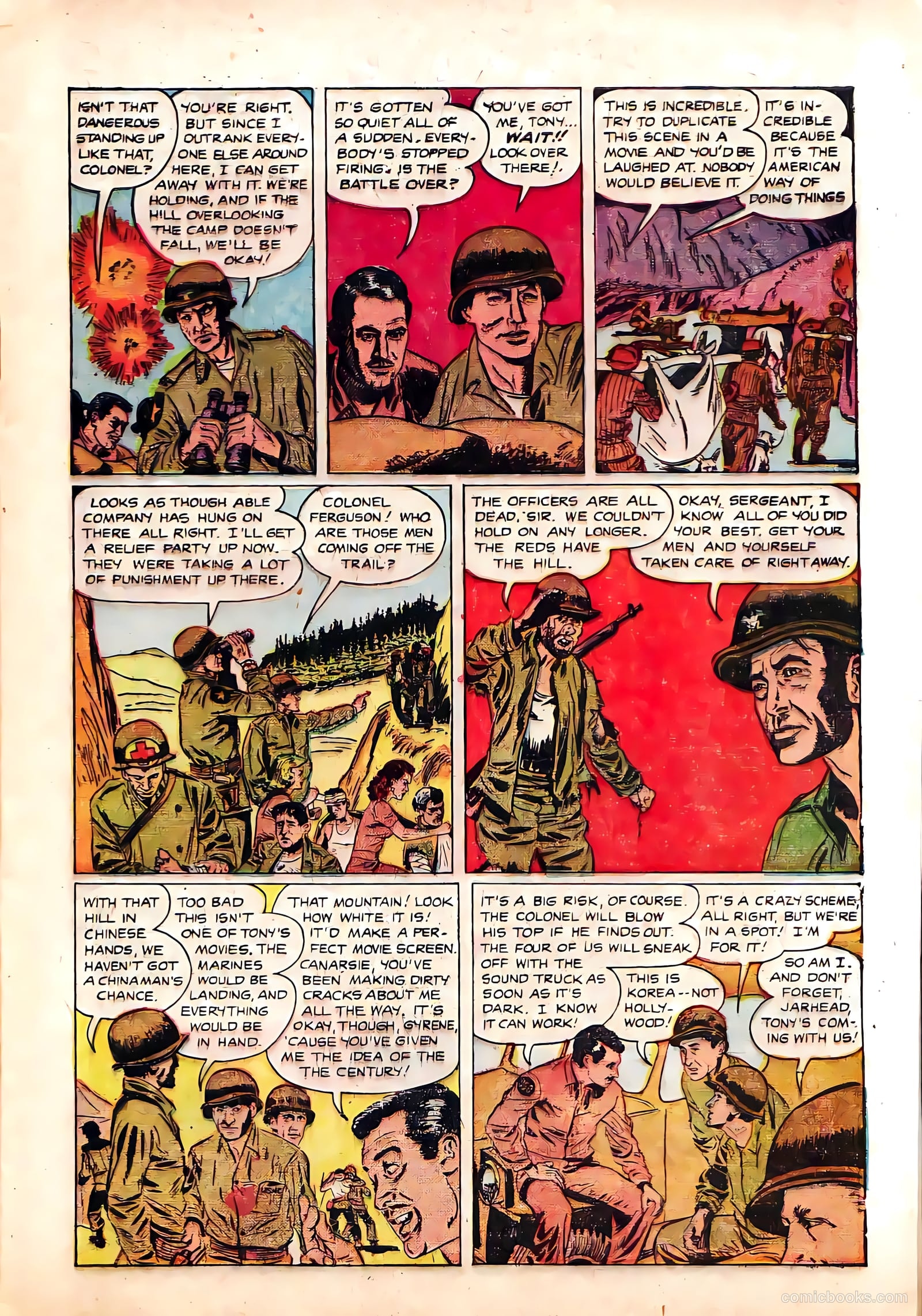 Monty Hall of the U.S. Marines #4 (1952) — page 9
