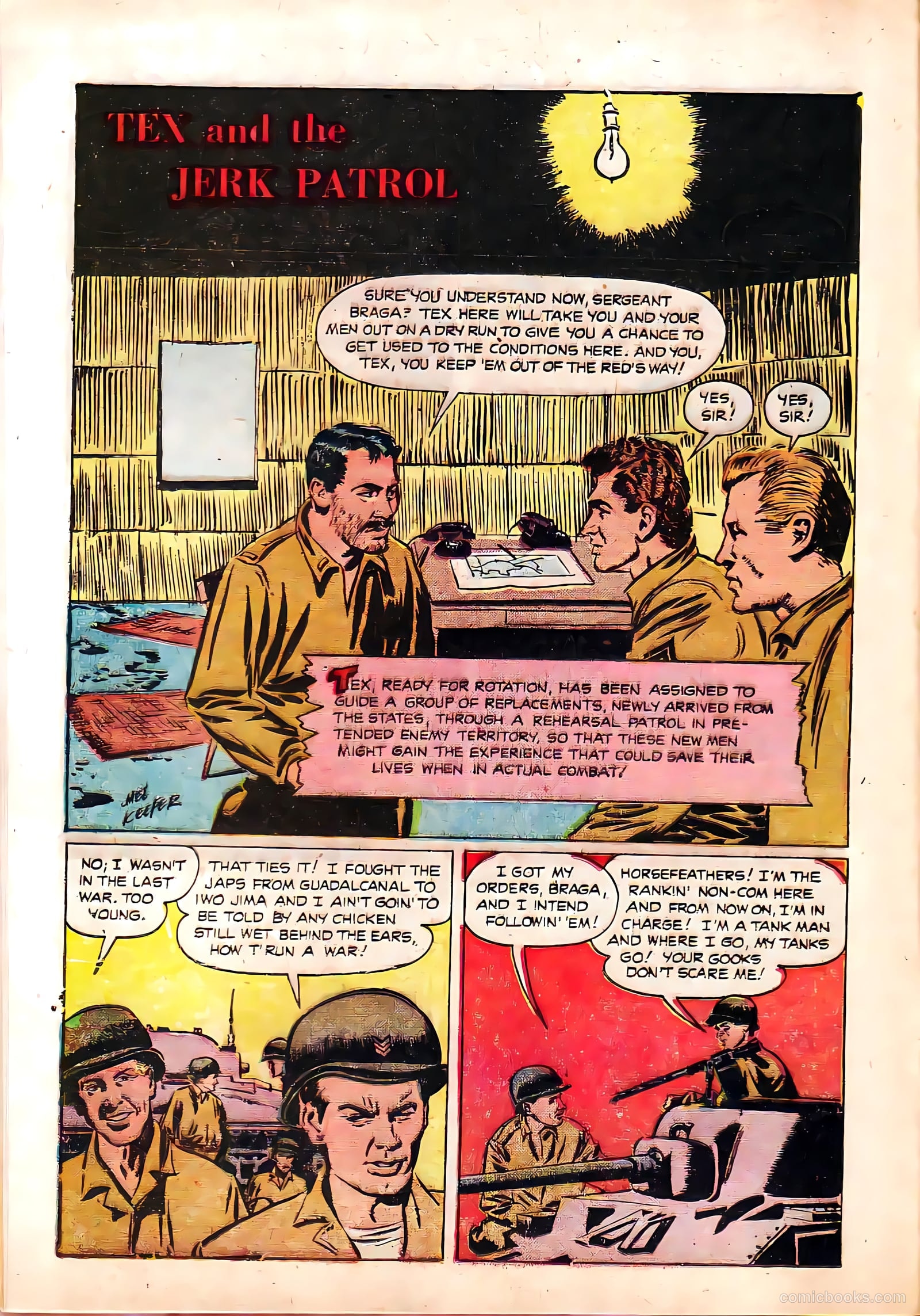 Monty Hall of the U.S. Marines #4 (1952) — page 12