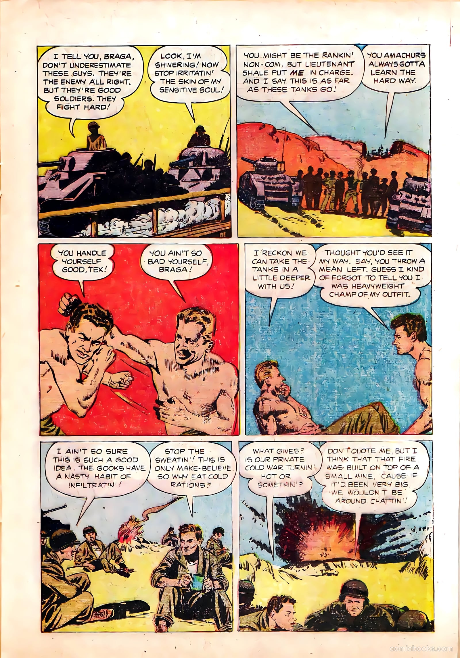 Monty Hall of the U.S. Marines #4 (1952) — page 13