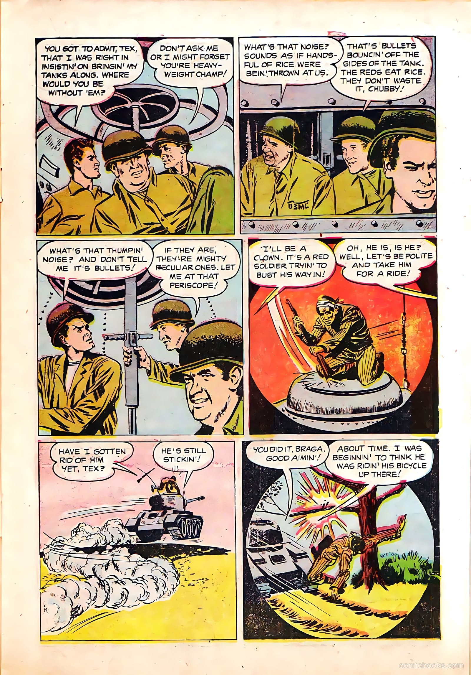 Monty Hall of the U.S. Marines #4 (1952) — page 15