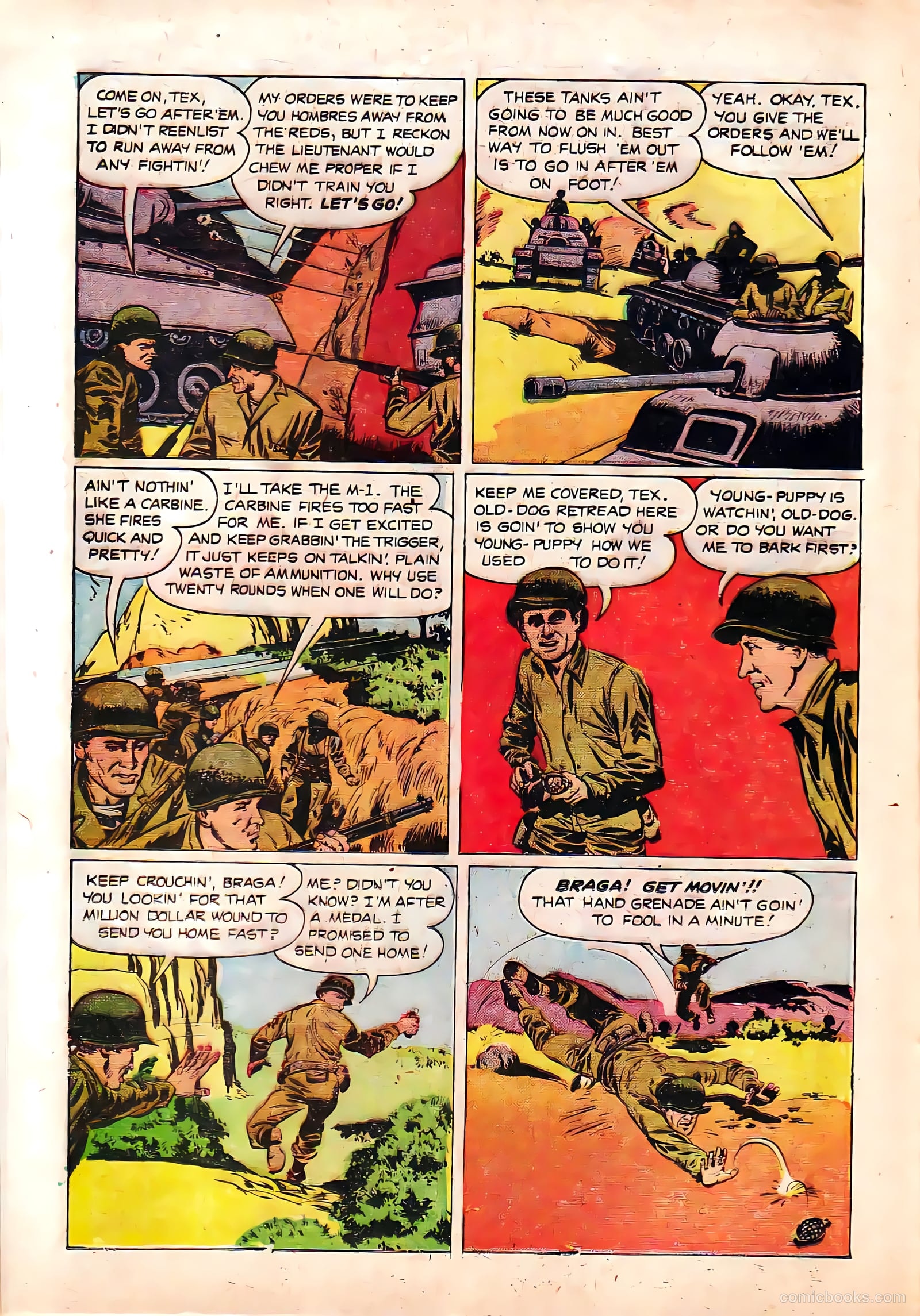 Monty Hall of the U.S. Marines #4 (1952) — page 16