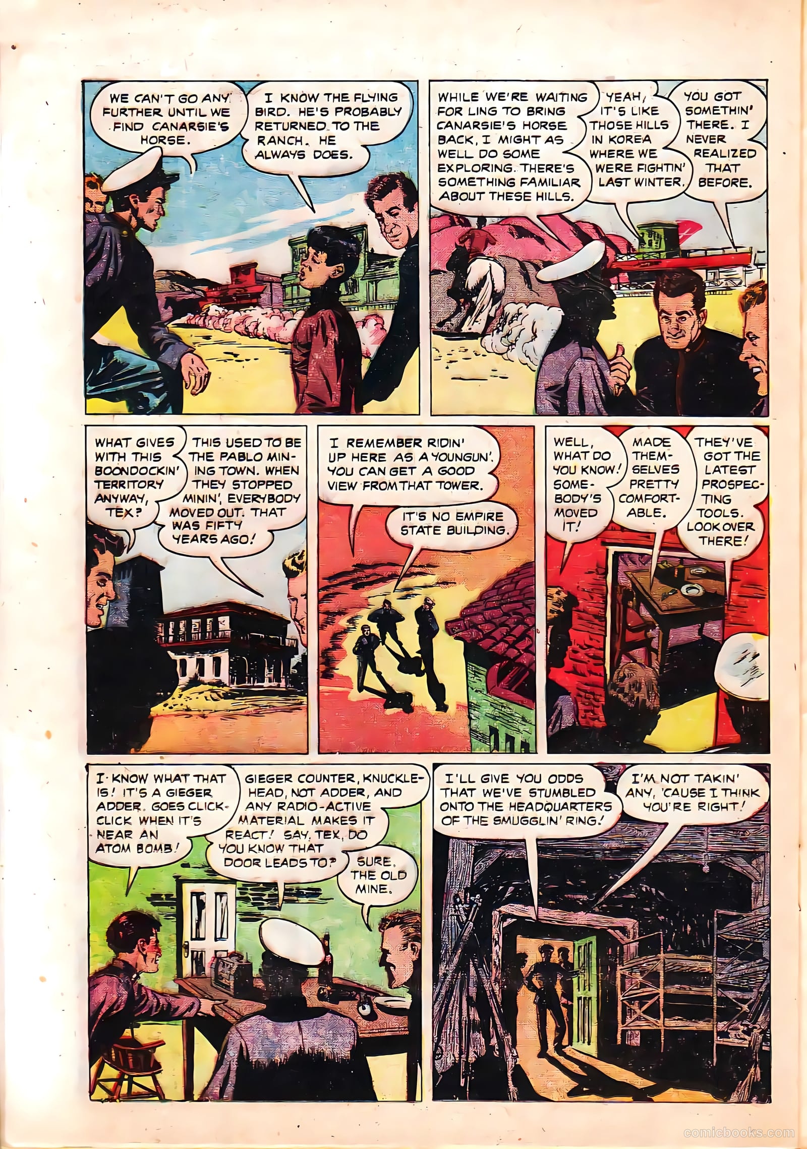 Monty Hall of the U.S. Marines #4 (1952) — page 24