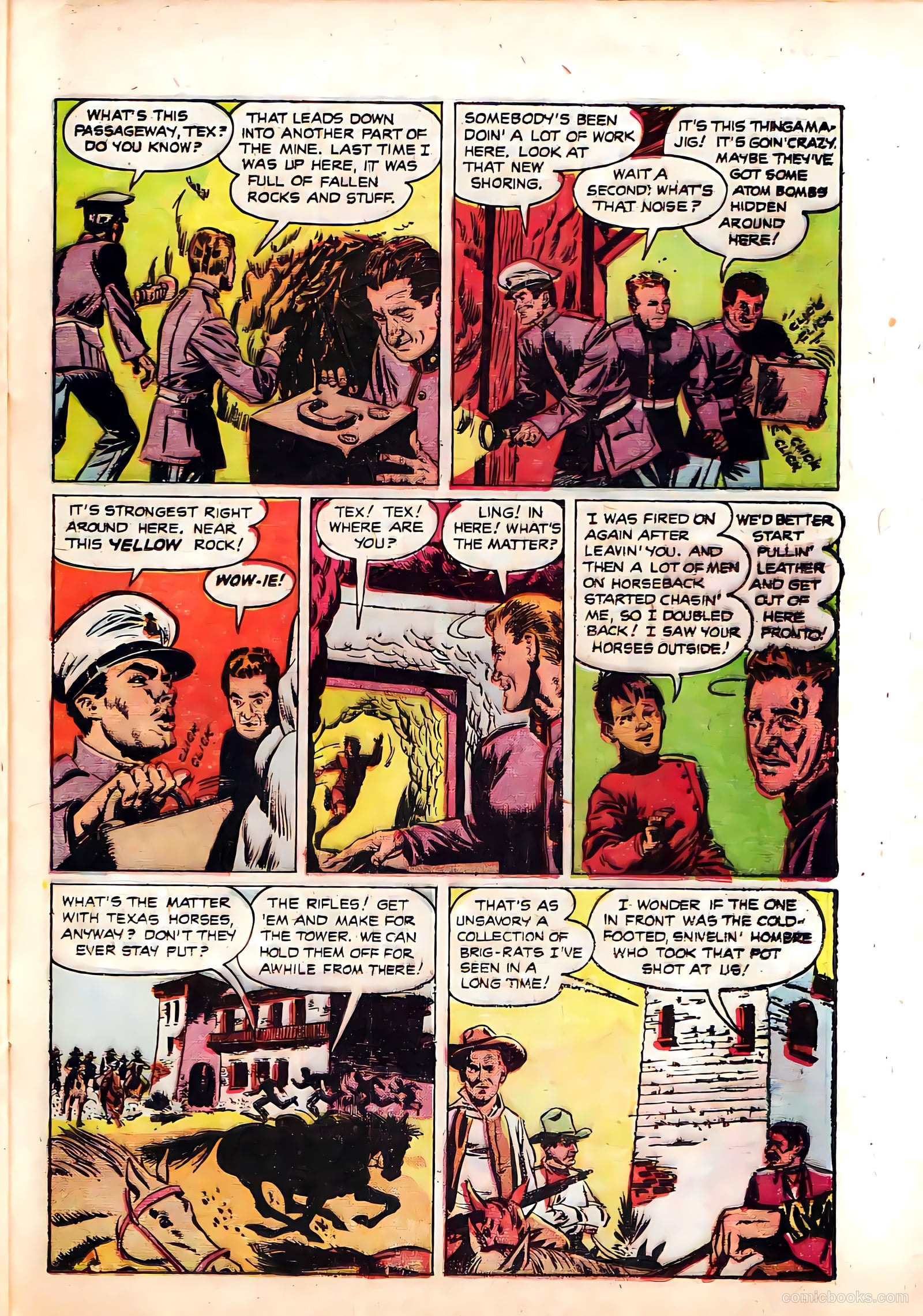 Monty Hall of the U.S. Marines #4 (1952) — page 25
