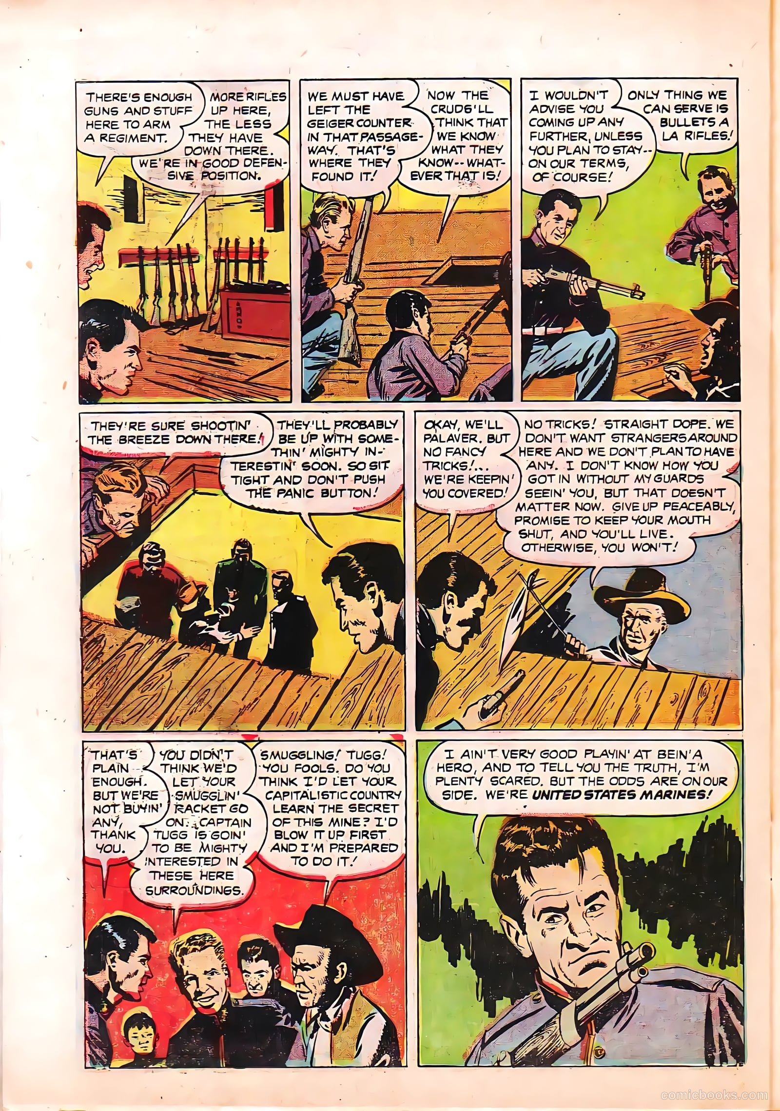 Monty Hall of the U.S. Marines #4 (1952) — page 26