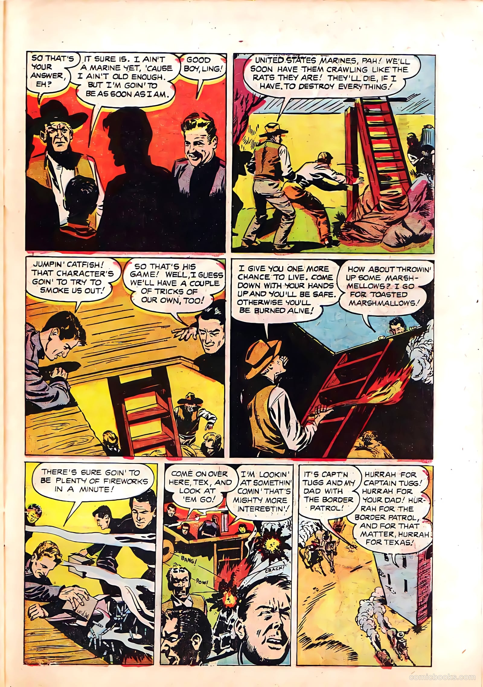 Monty Hall of the U.S. Marines #4 (1952) — page 27