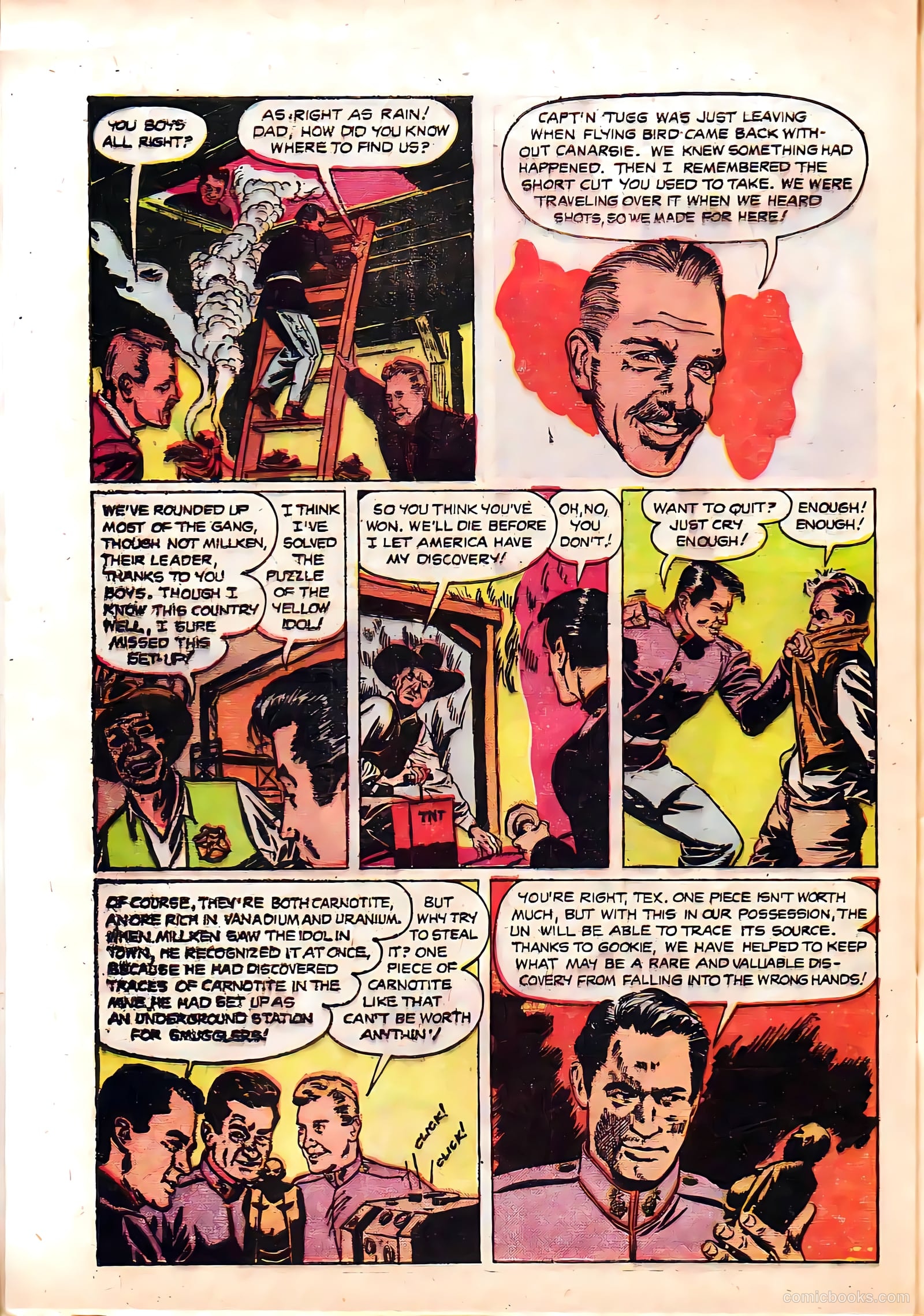 Monty Hall of the U.S. Marines #4 (1952) — page 28