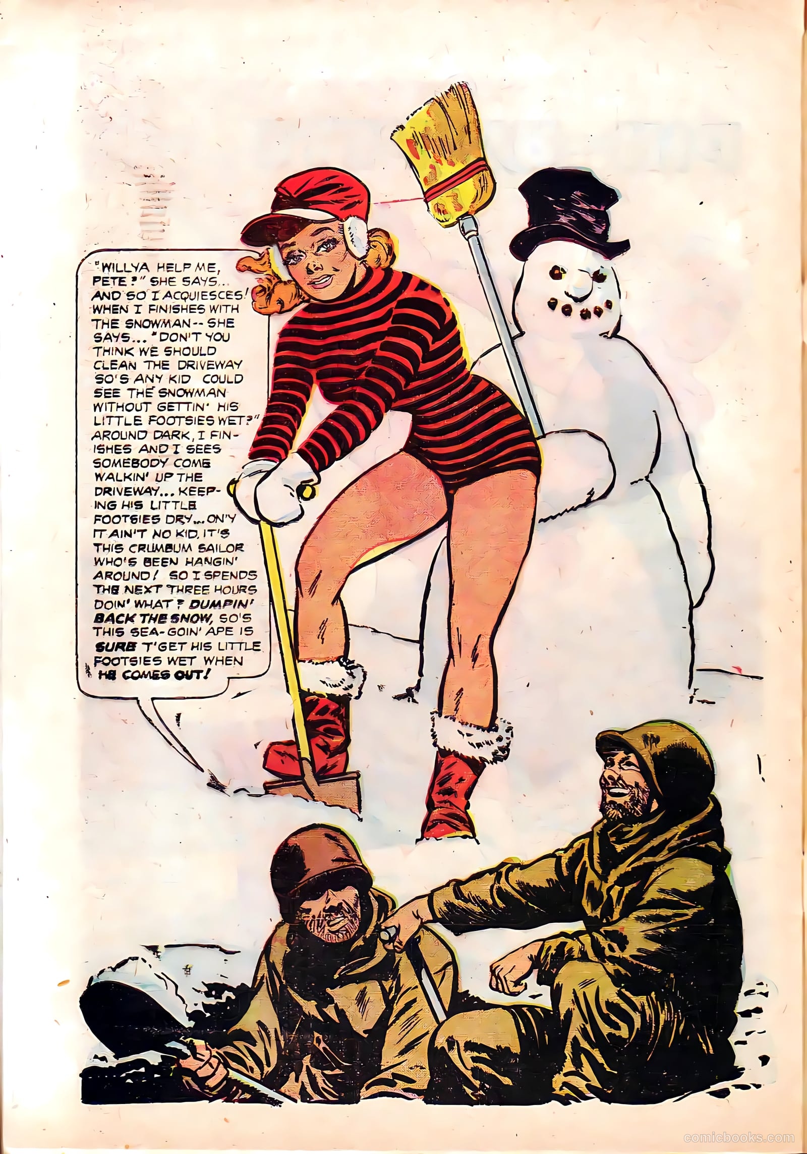 Monty Hall of the U.S. Marines #4 (1952) — page 32