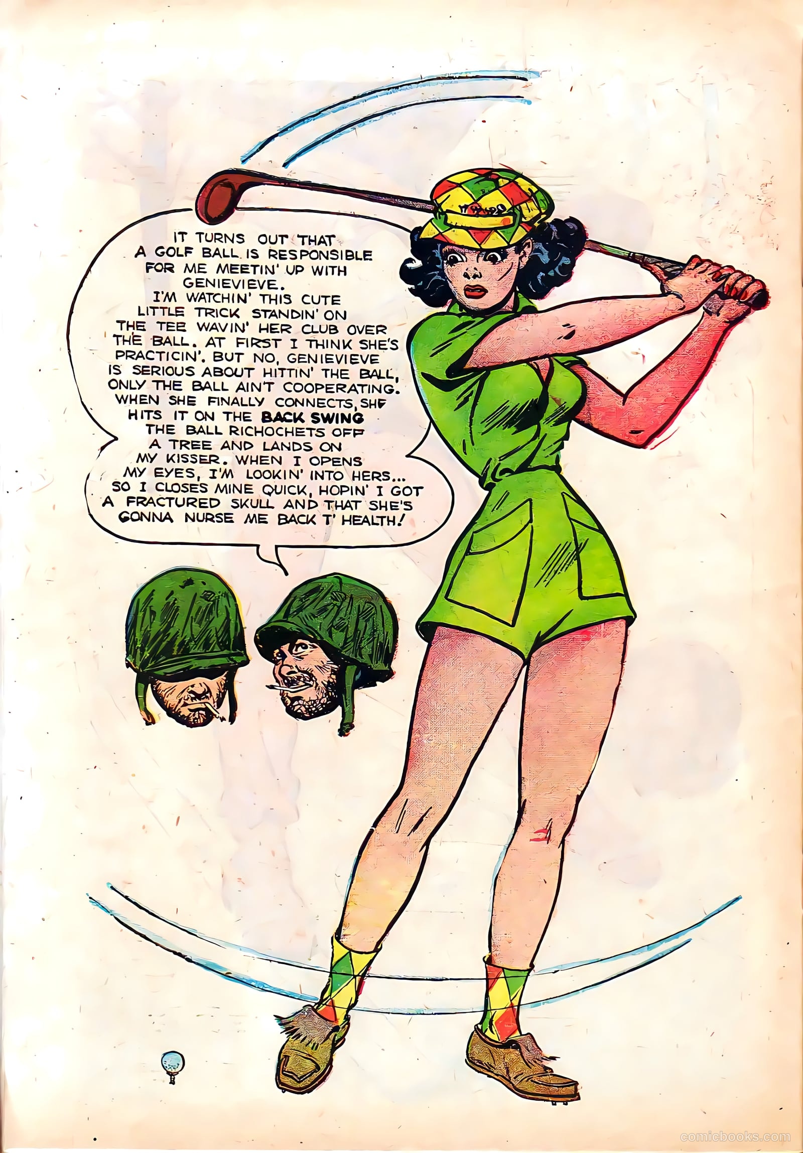 Monty Hall of the U.S. Marines #4 (1952) — page 34