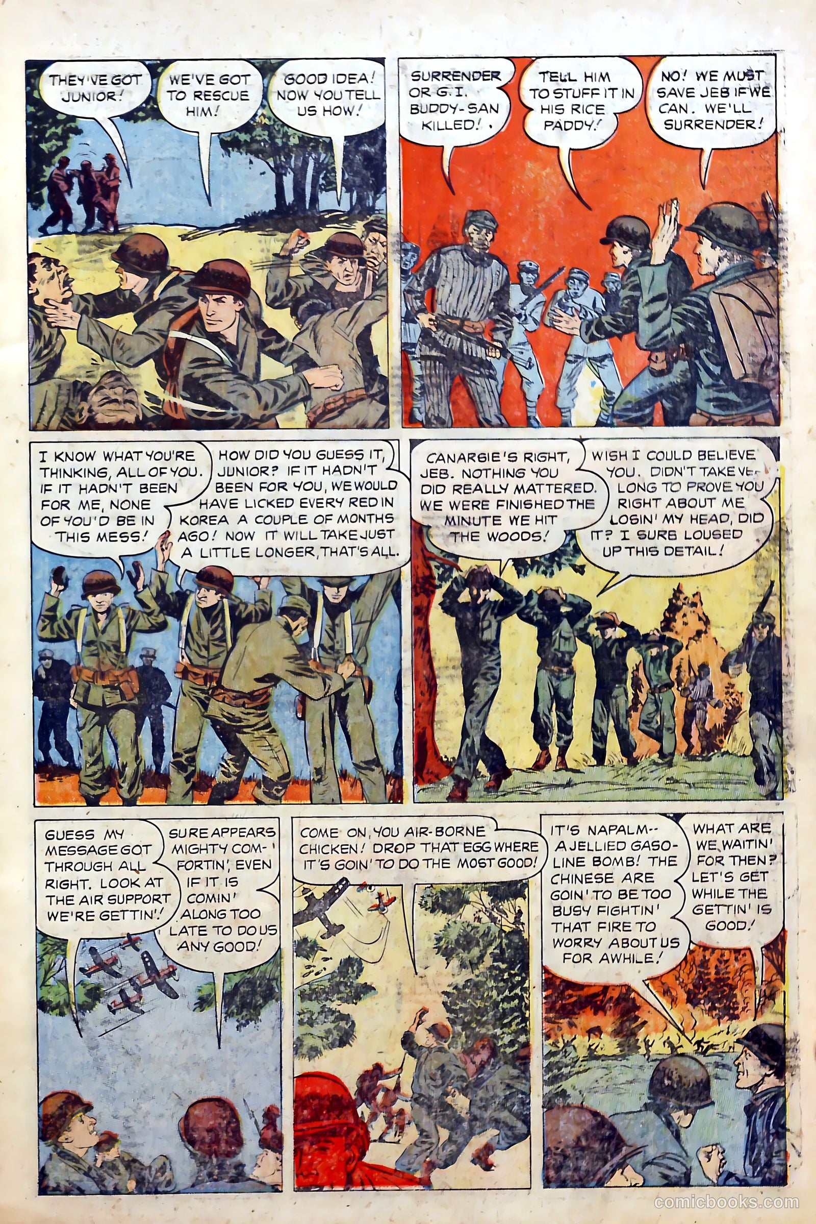 Monty Hall of the U.S. Marines #5 (1952) — page 7 of 36