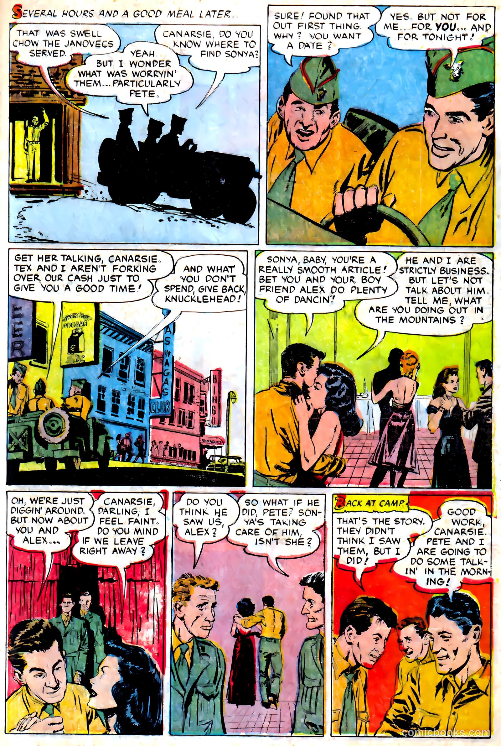 Monty Hall of the U.S. Marines #7 (1952) — page 5
