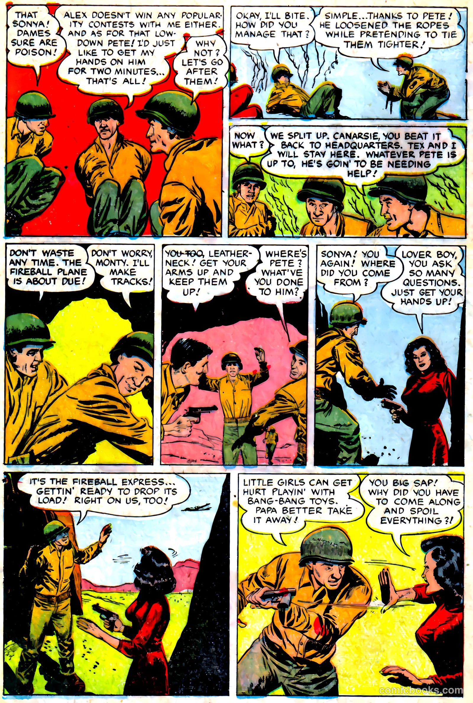 Monty Hall of the U.S. Marines #7 (1952) — page 8