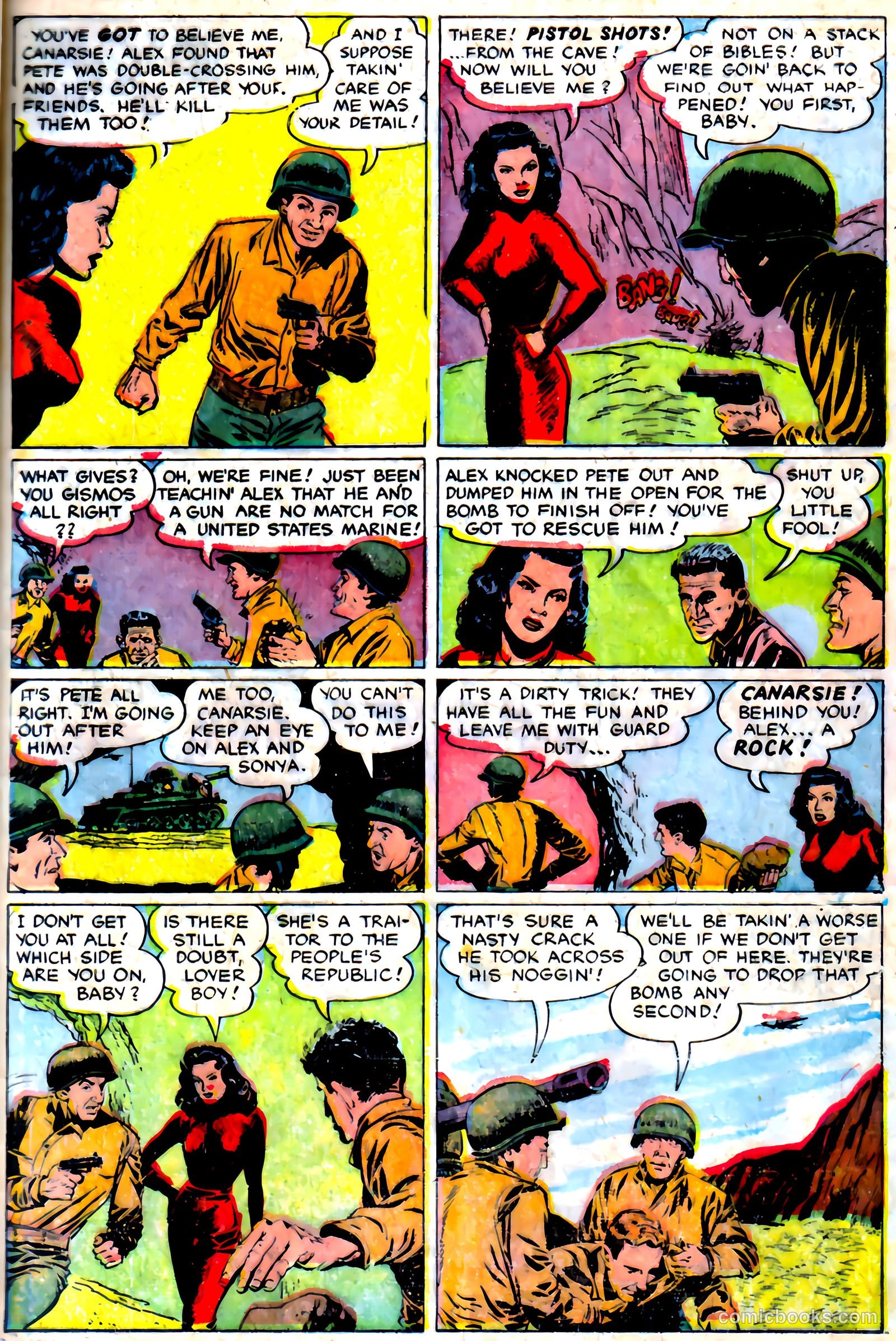 Monty Hall of the U.S. Marines #7 (1952) — page 9