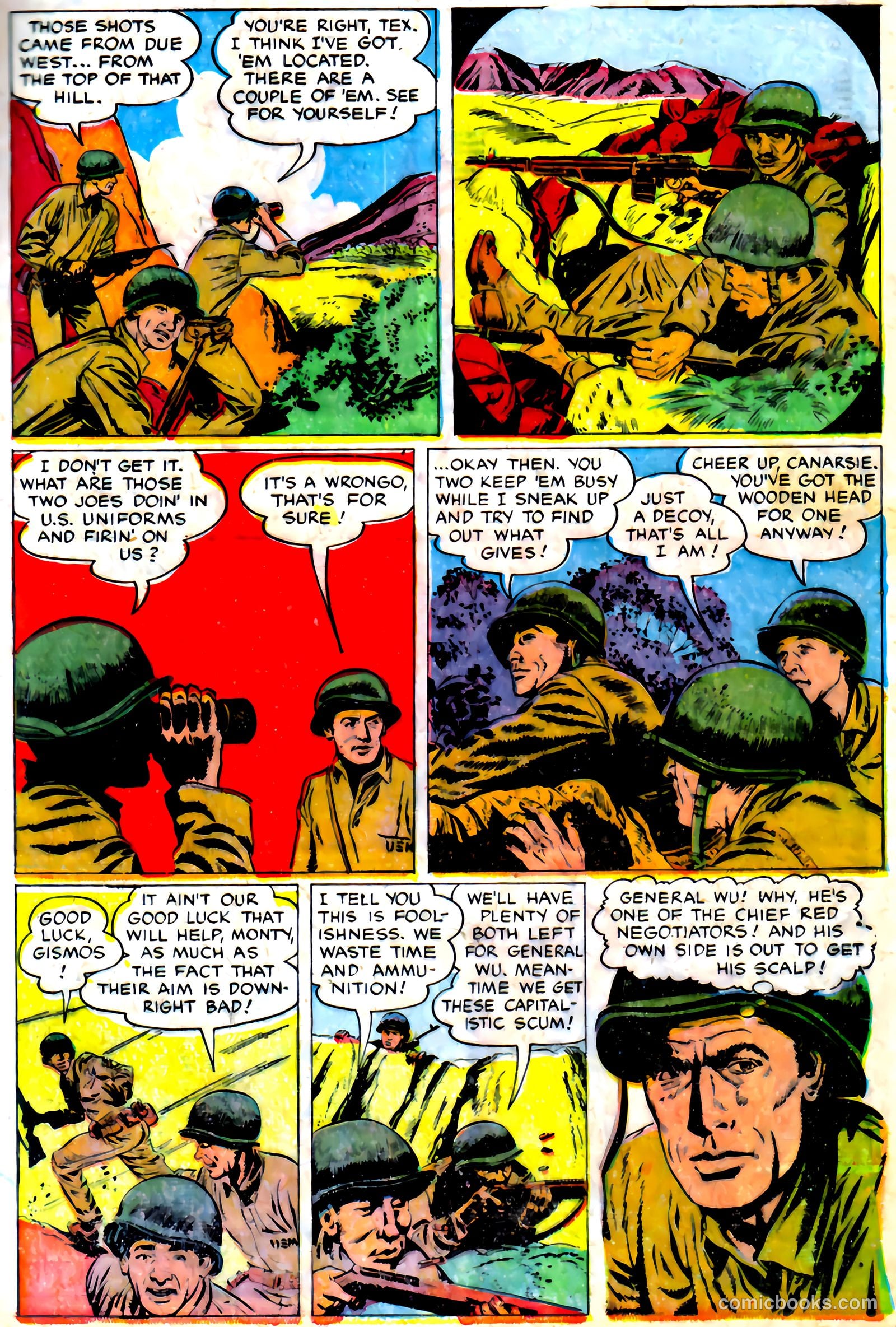 Monty Hall of the U.S. Marines #7 (1952) — page 13