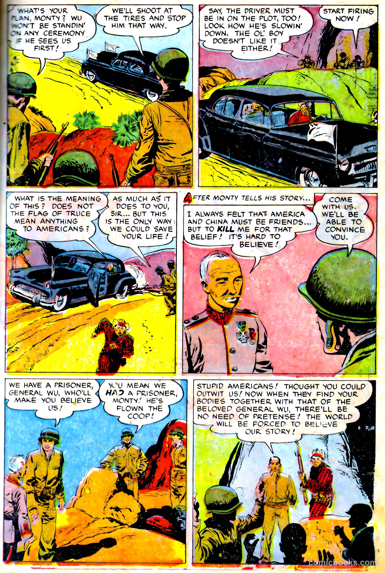 Monty Hall of the U.S. Marines #7 (1952) — page 15