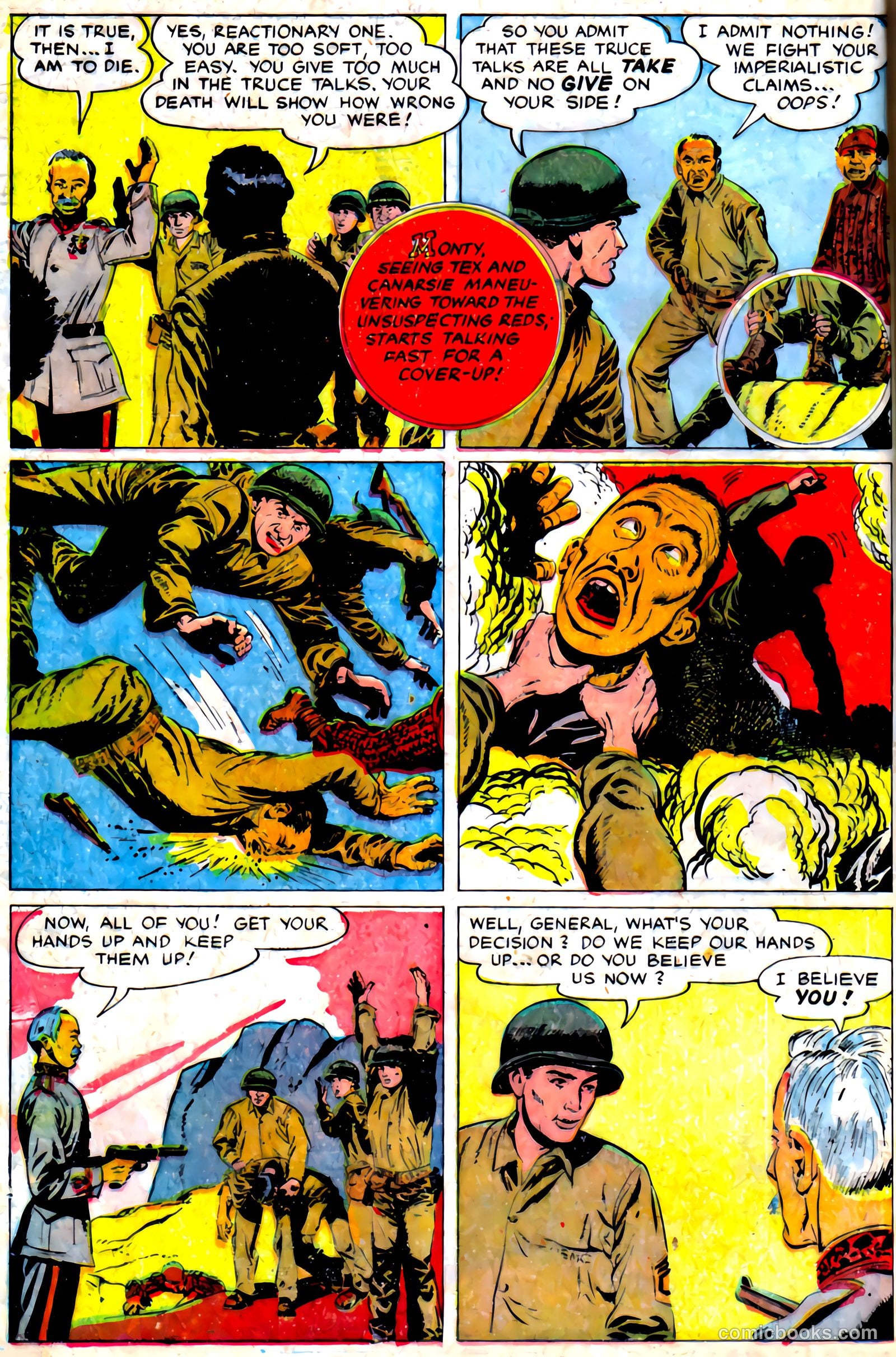 Monty Hall of the U.S. Marines #7 (1952) — page 16
