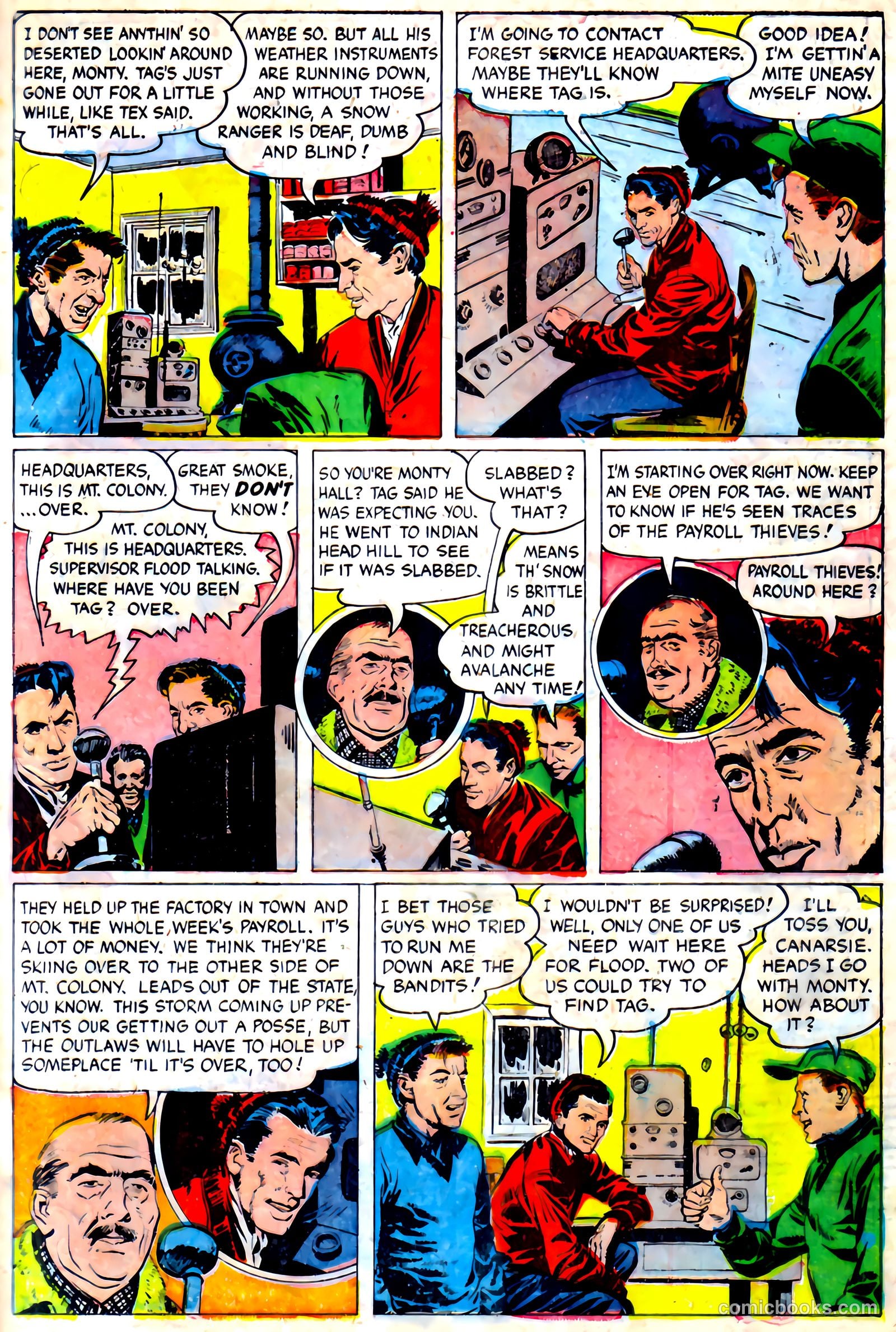 Monty Hall of the U.S. Marines #7 (1952) — page 19