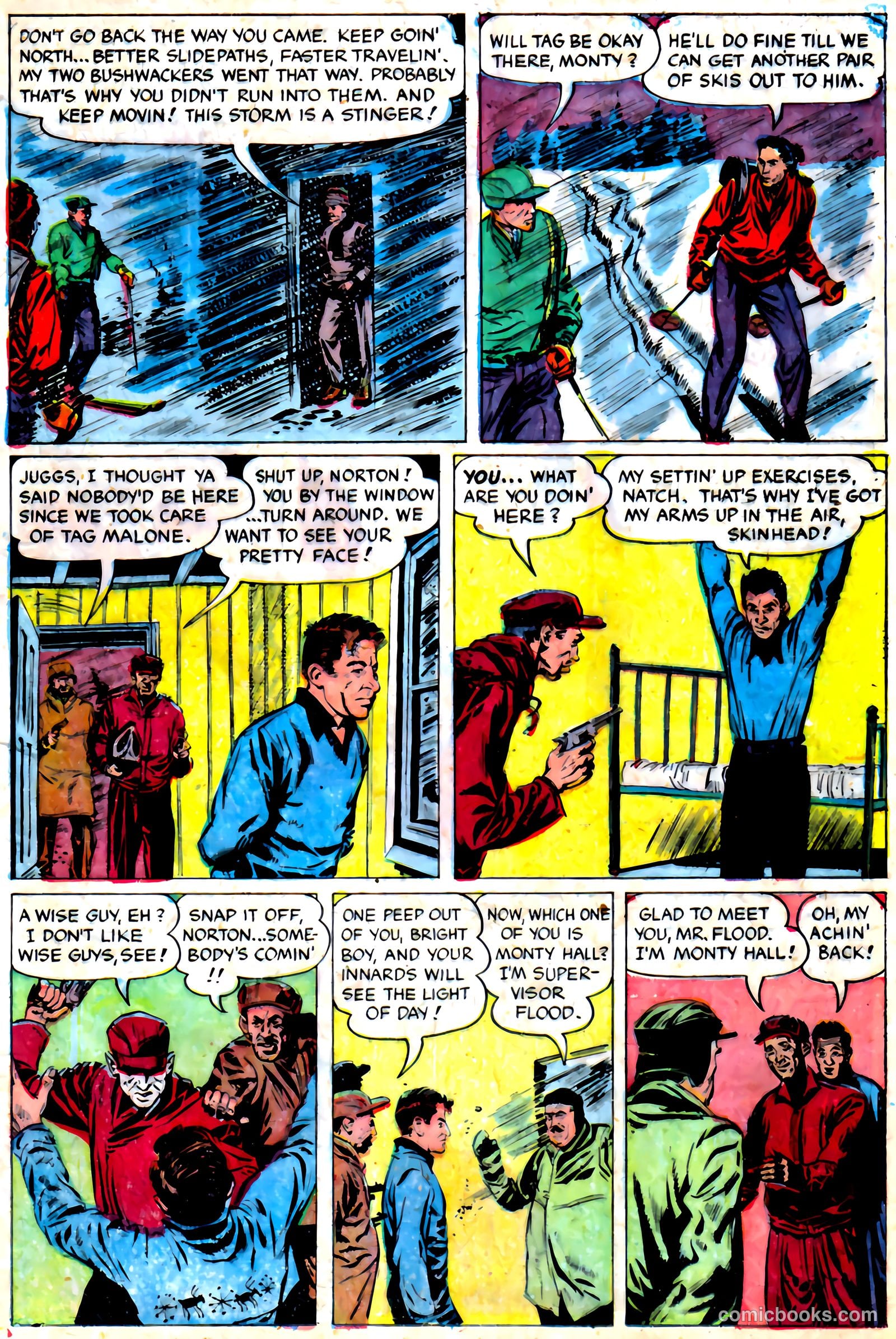 Monty Hall of the U.S. Marines #7 (1952) — page 21