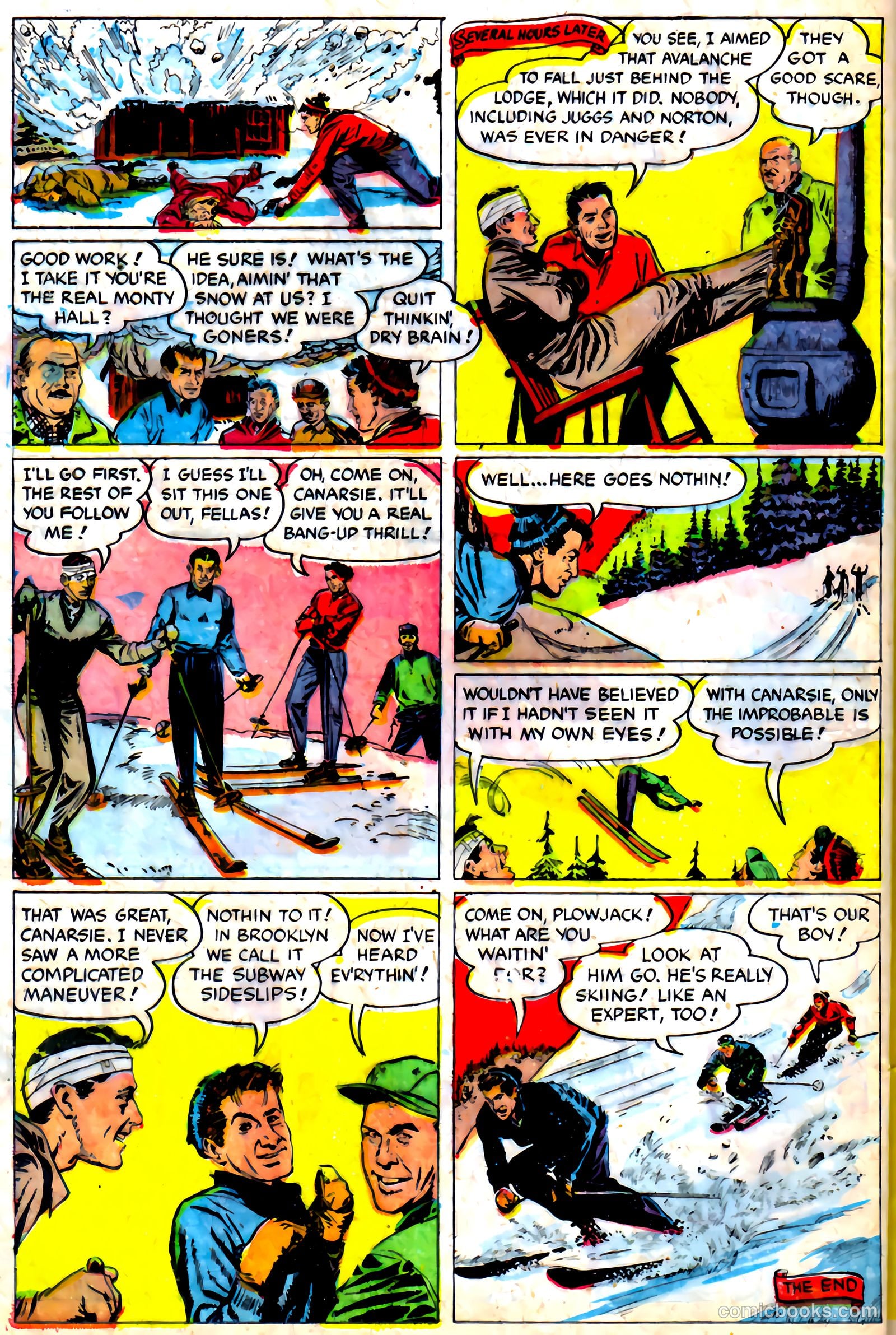 Monty Hall of the U.S. Marines #7 (1952) — page 24