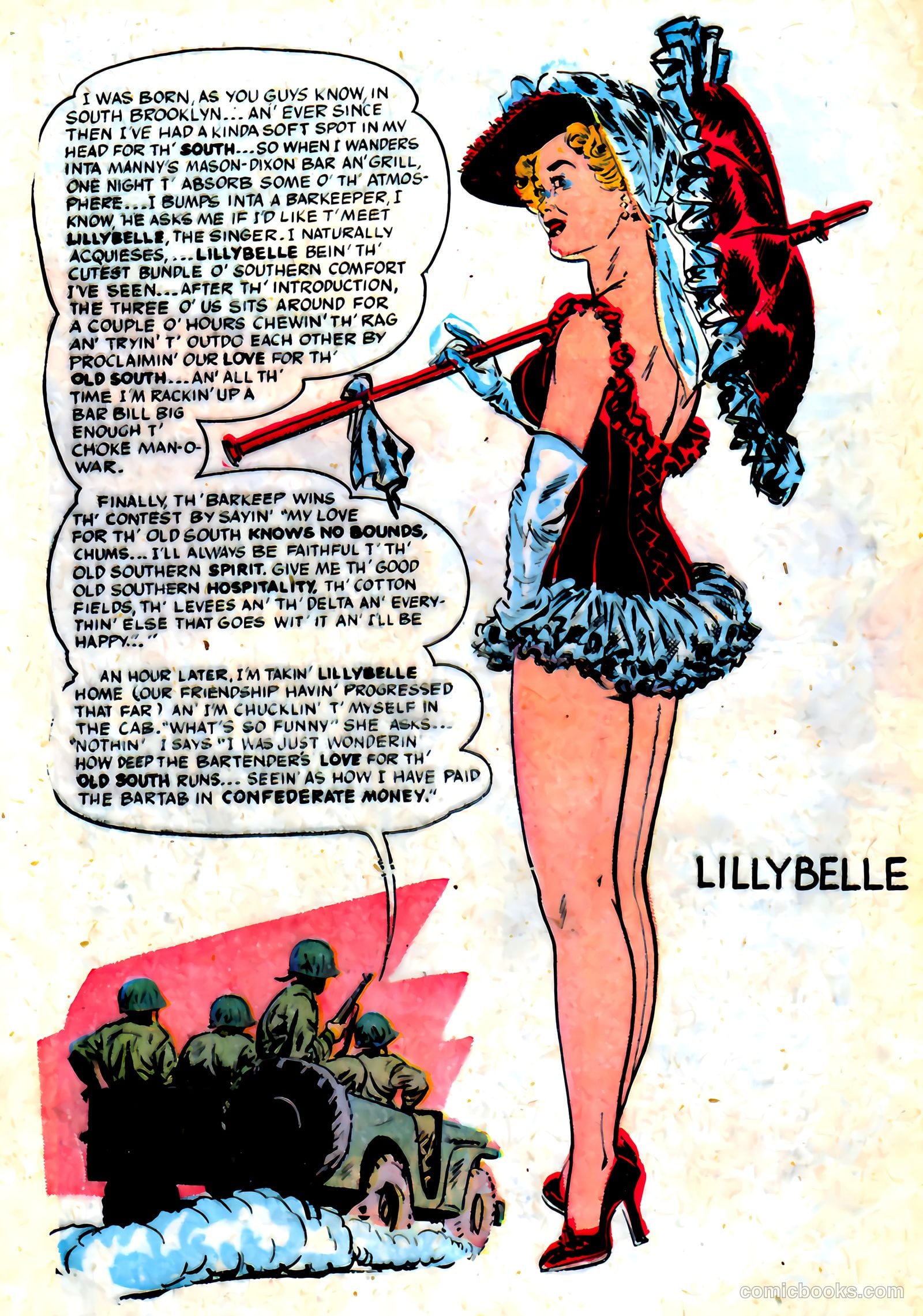 Monty Hall of the U.S. Marines #7 (1952) — page 28