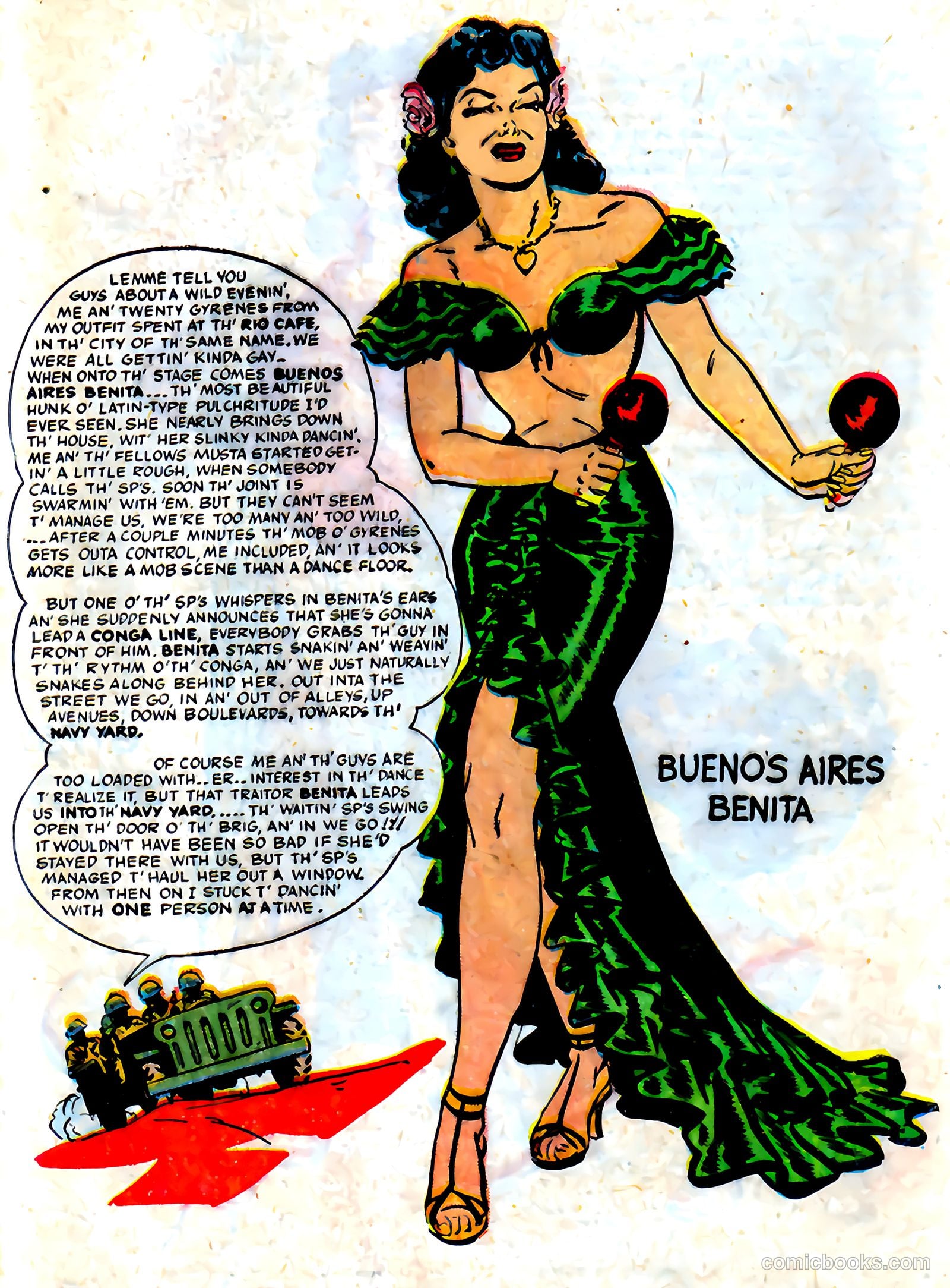 Monty Hall of the U.S. Marines #7 (1952) — page 29