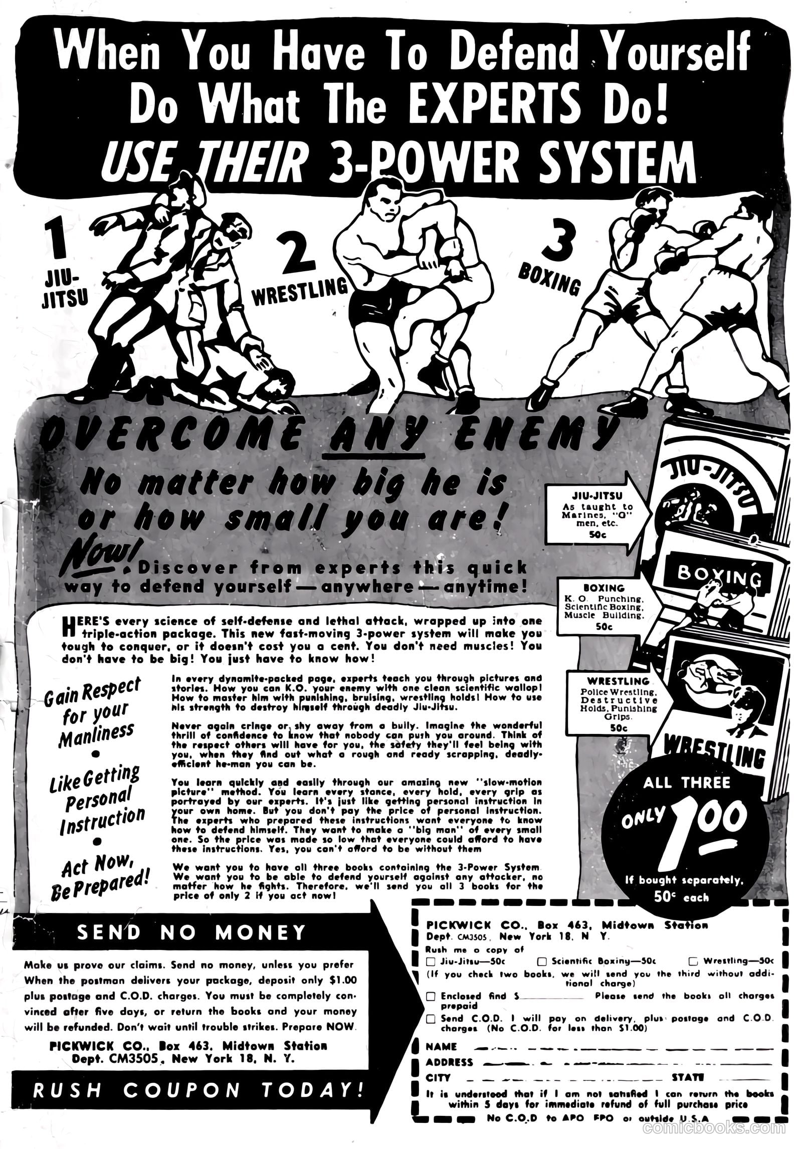 Monty Hall of the U.S. Marines #7 (1952) — page 35