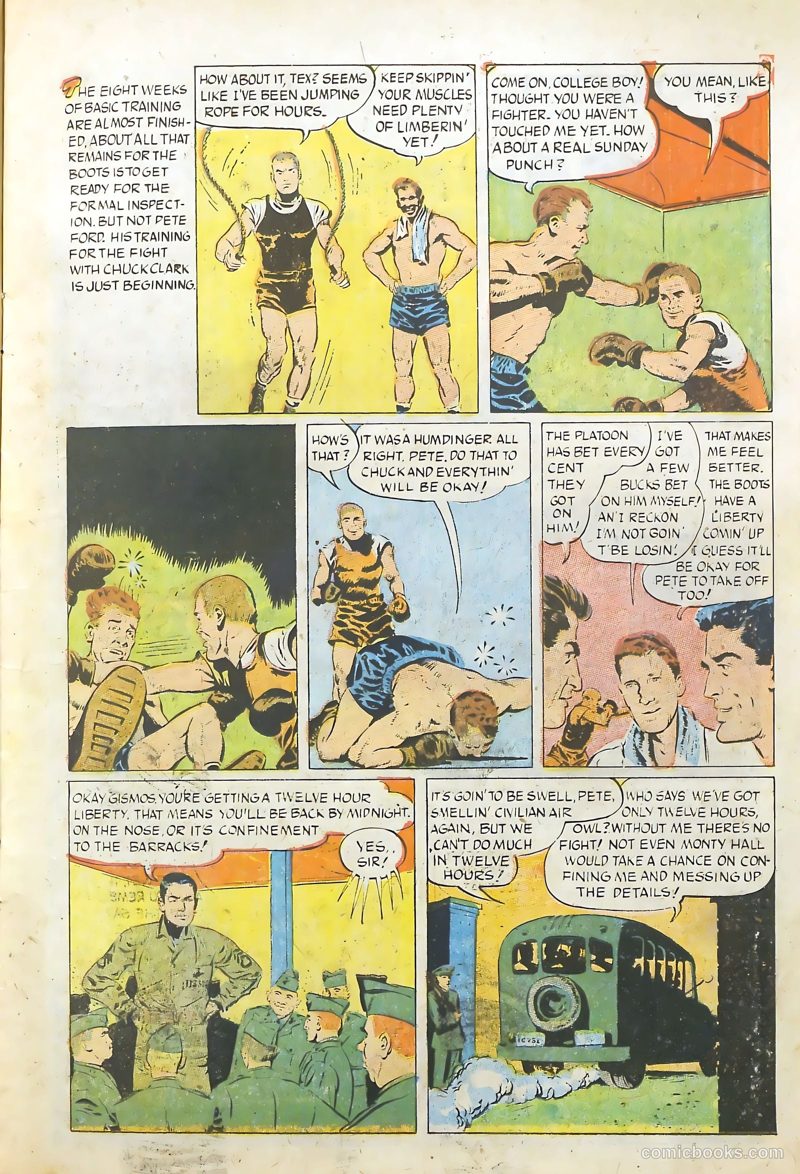 Monty Hall of the U.S. Marines #8 (1952) — page 15 of 36