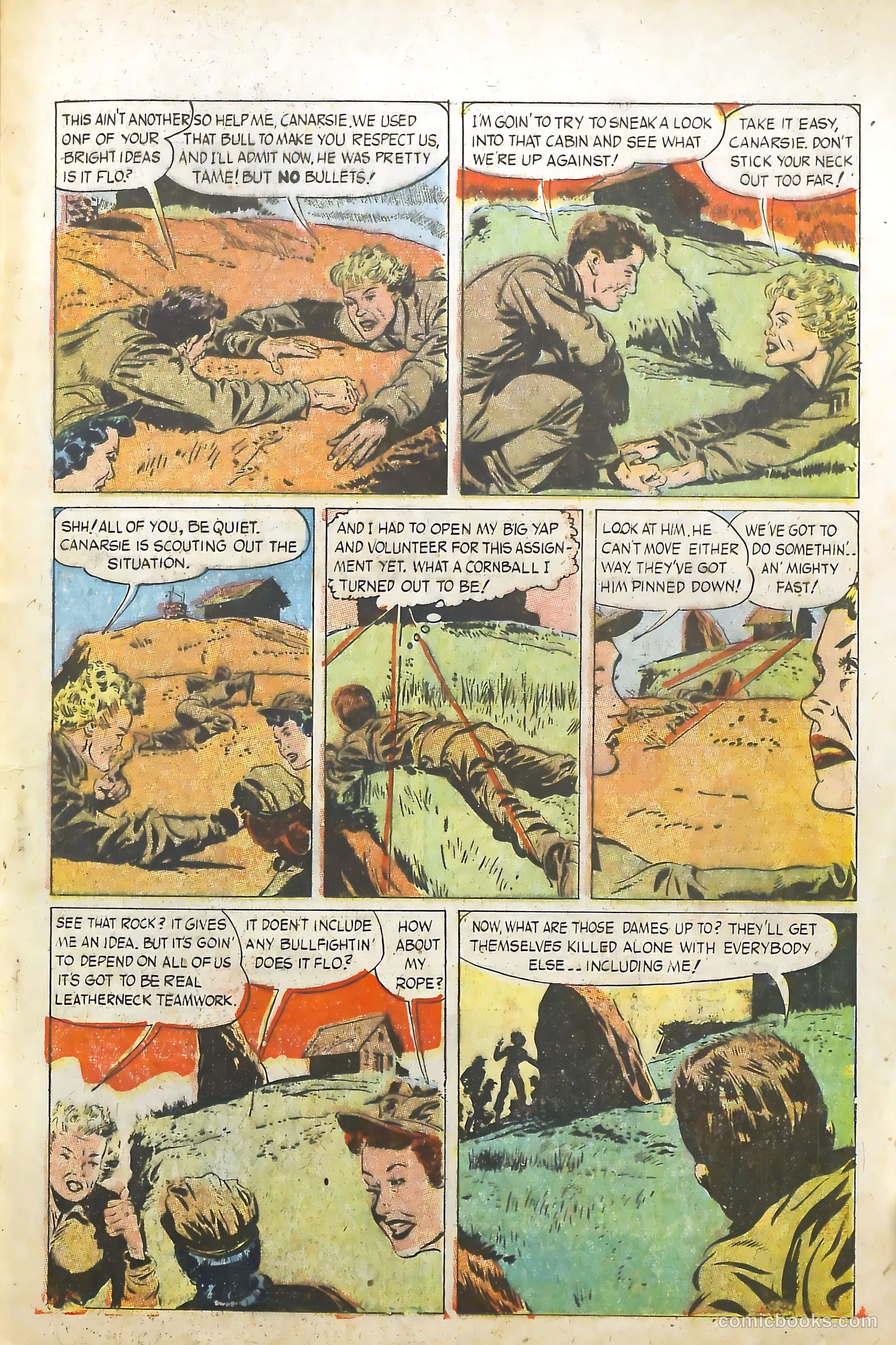Monty Hall of the U.S. Marines #8 (1952) — page 25 of 36