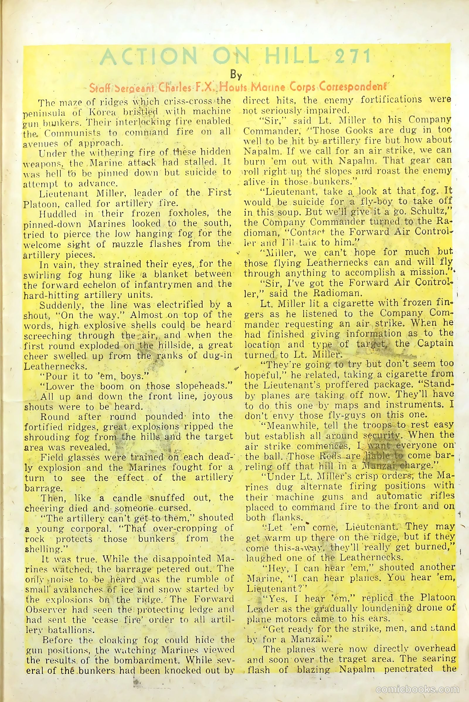 Monty Hall of the U.S. Marines #8 (1952) — page 27 of 36