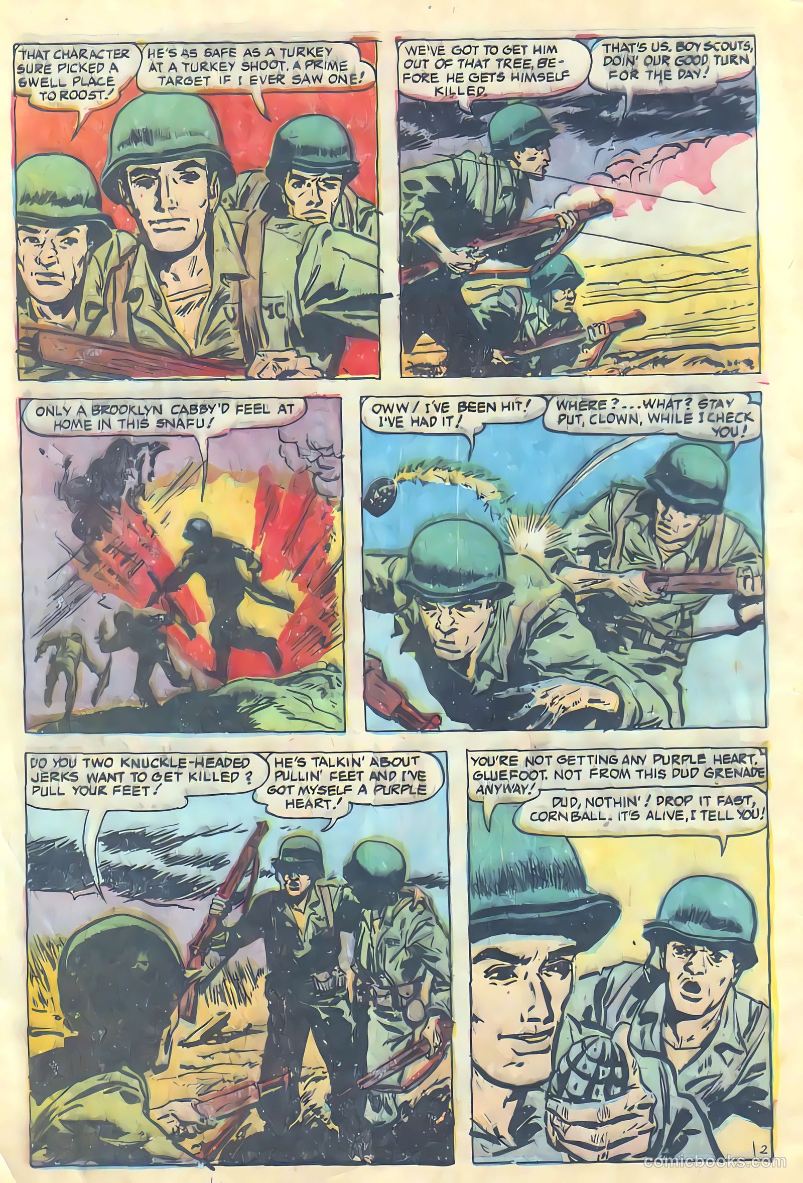 Monty Hall of the U.S. Marines #9 (1952) — page 4