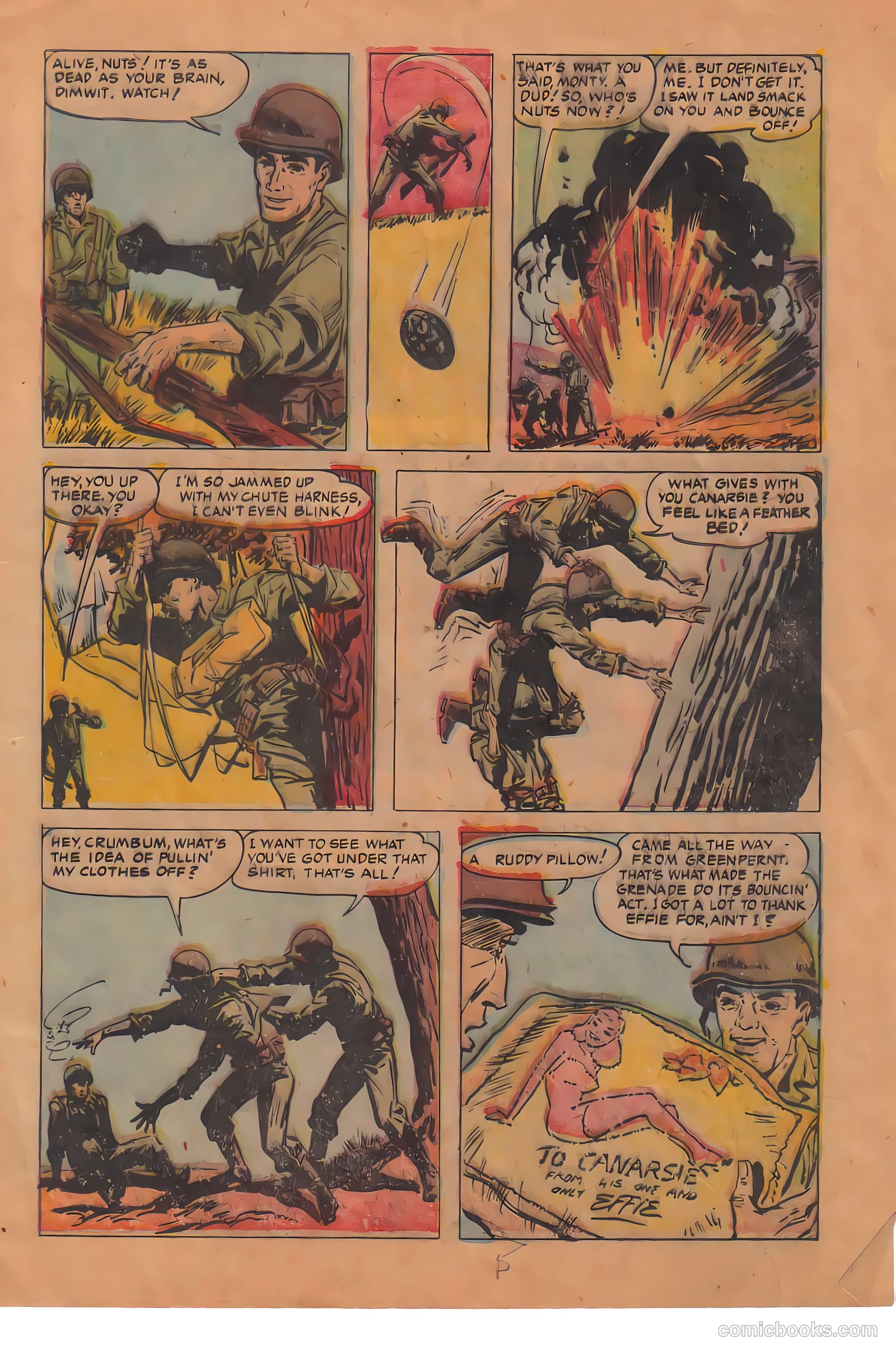 Monty Hall of the U.S. Marines #9 (1952) — page 5