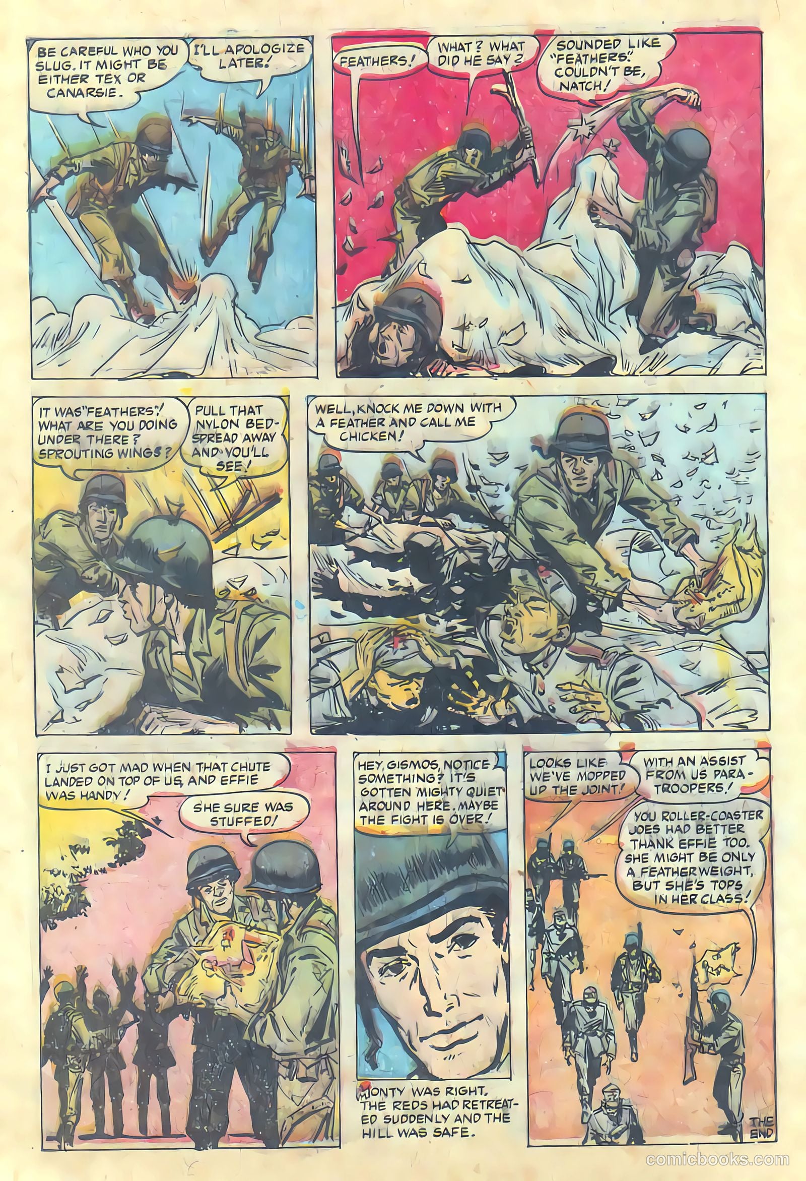 Monty Hall of the U.S. Marines #9 (1952) — page 8