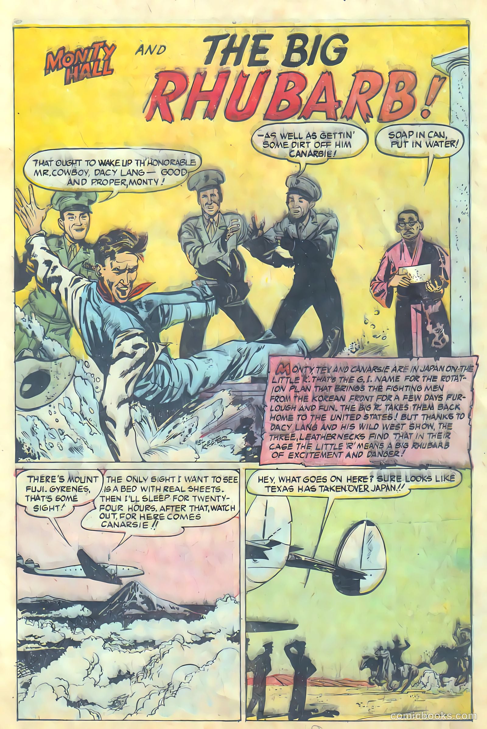 Monty Hall of the U.S. Marines #9 (1952) — page 9