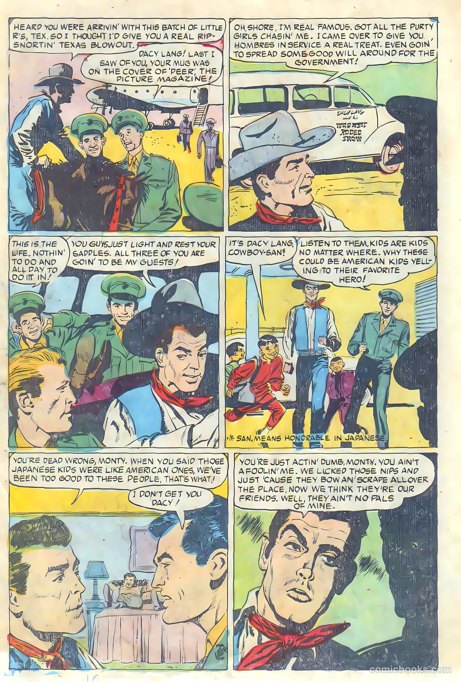Monty Hall of the U.S. Marines #9 (1952) — page 10