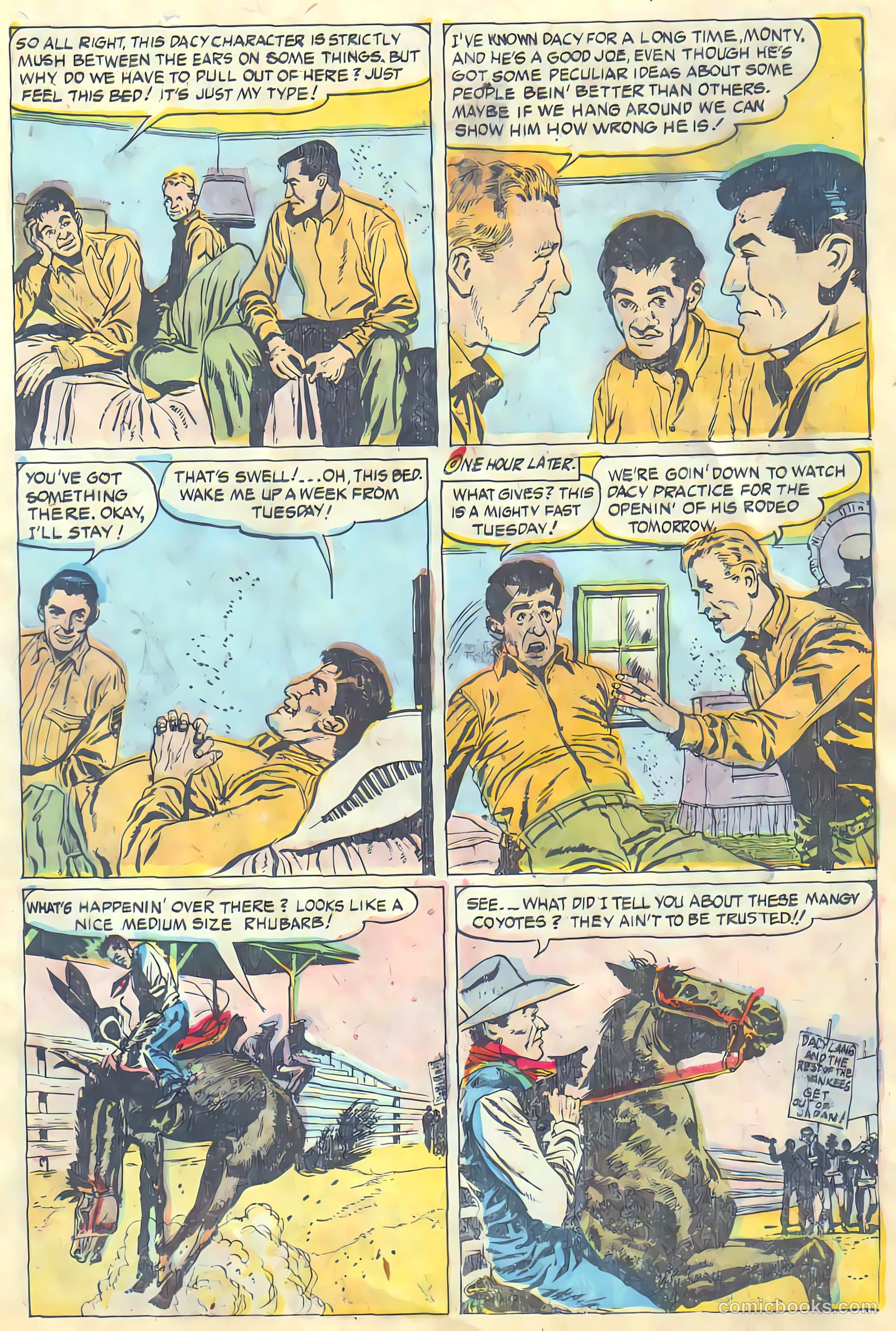 Monty Hall of the U.S. Marines #9 (1952) — page 11