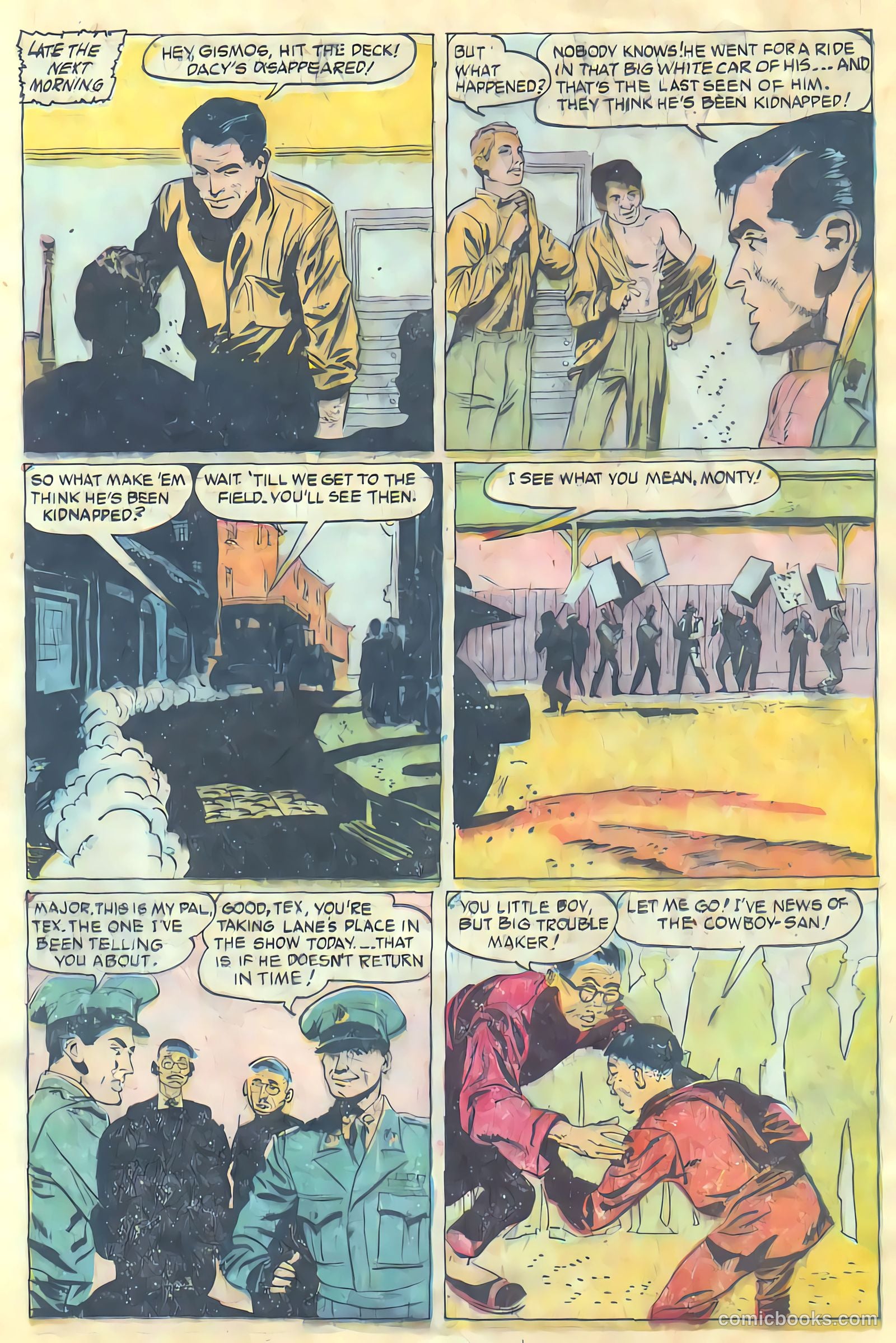 Monty Hall of the U.S. Marines #9 (1952) — page 13